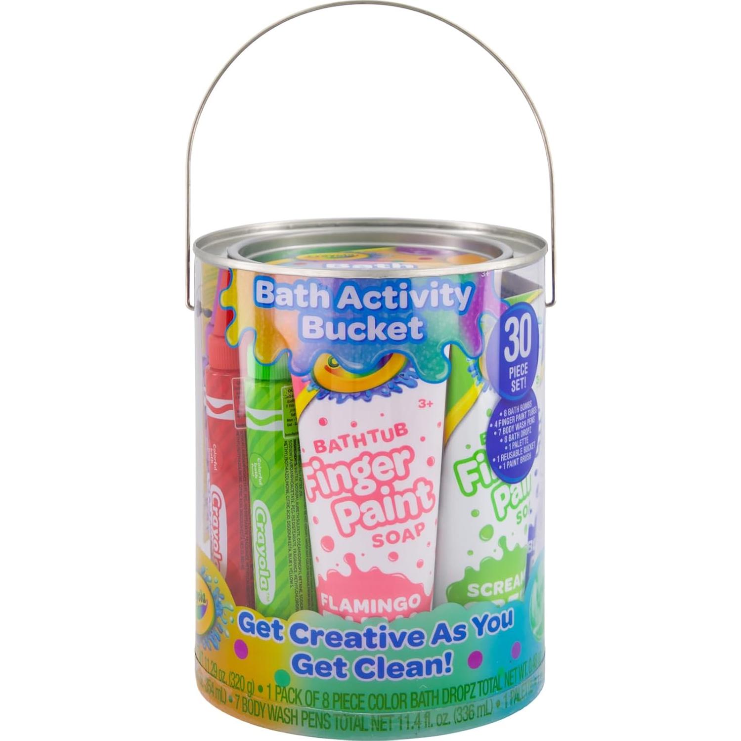 Juego de Pintura Mini en la Baño Crayola 9 Piezas Lavables