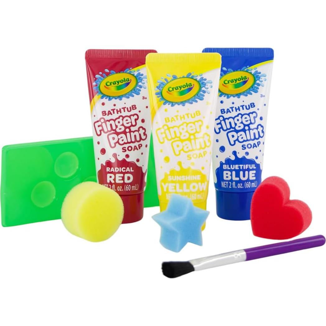 Juego de Pintura Mini en la Baño Crayola 9 Piezas Lavables