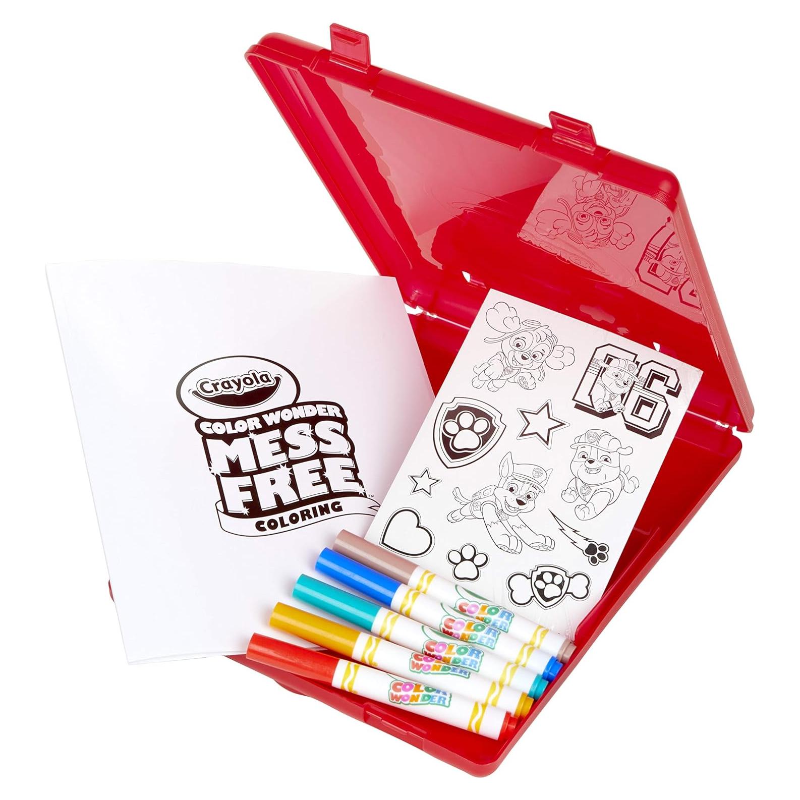 Crayola Color Wonder Paw Patrol Kit de Colorear 30 Hojas