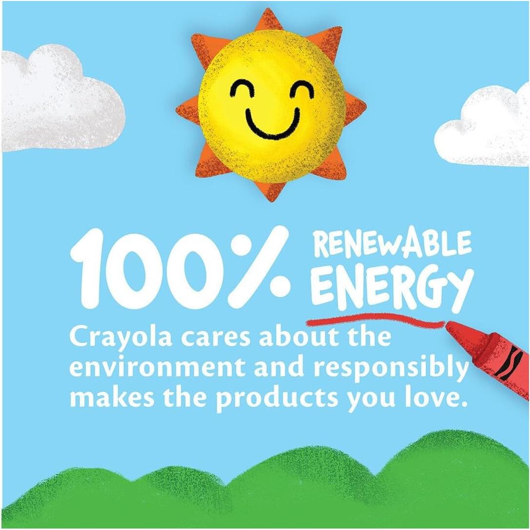 Crayons, Assorted Classic Colors, 24 Count