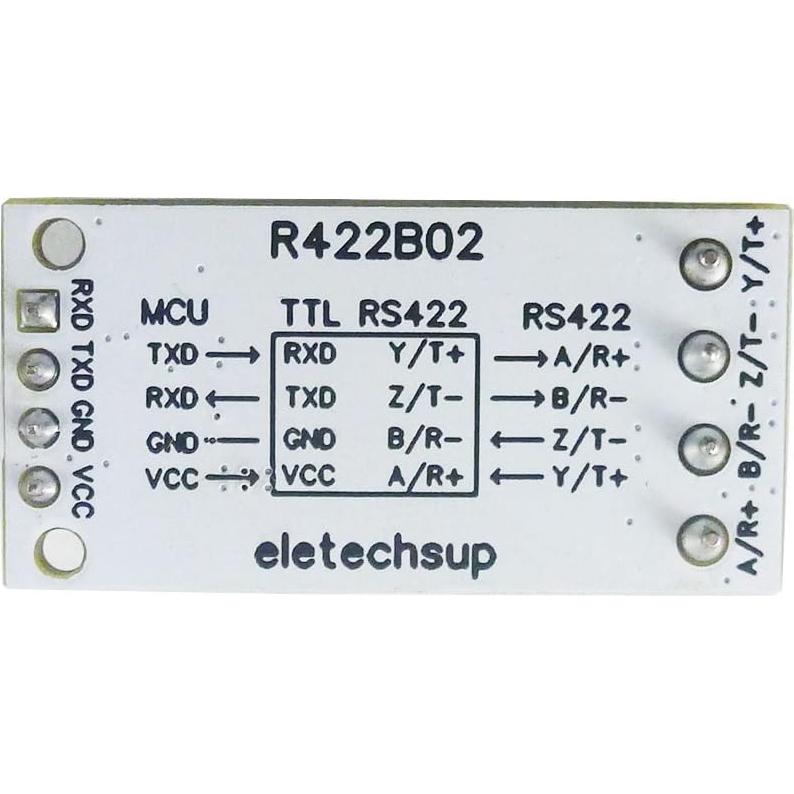 Transceptor de señal UART PWM GPIO Eletechsup RS422 1Mbps