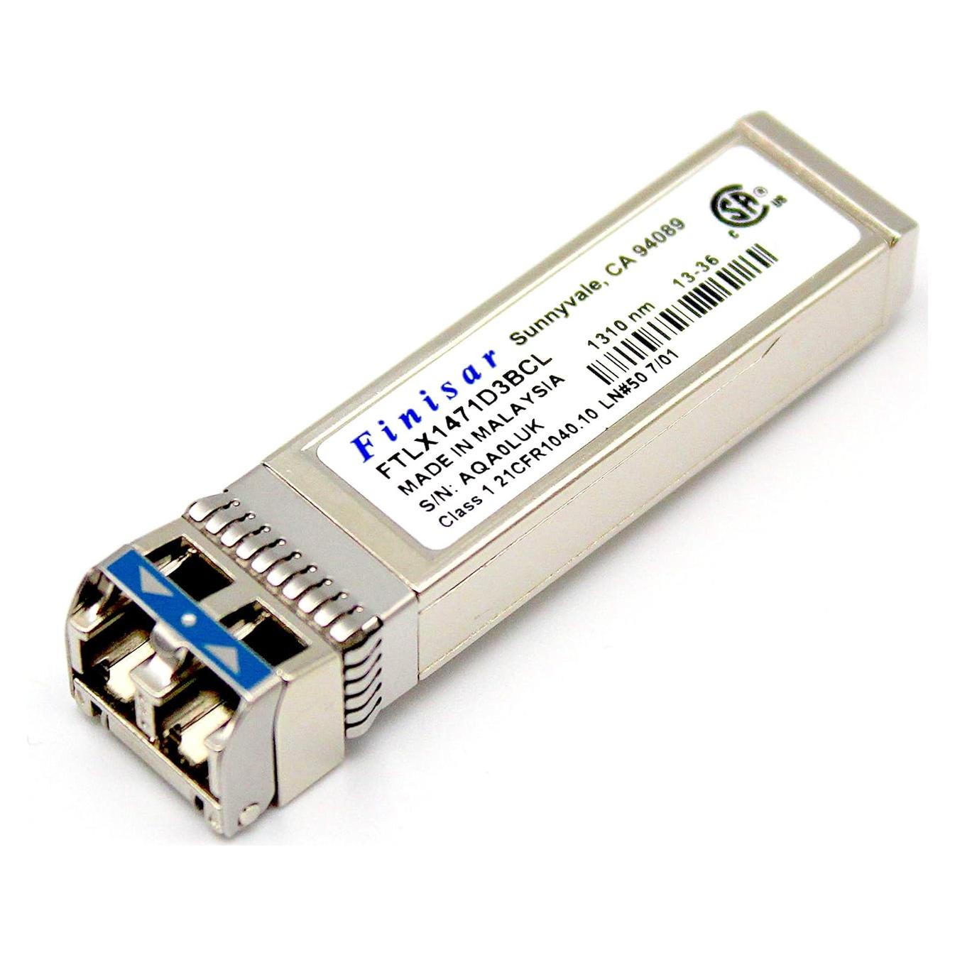Transceptor óptico SFP+ Finisar FTLX1471D3BCL 10Gb/s 10km