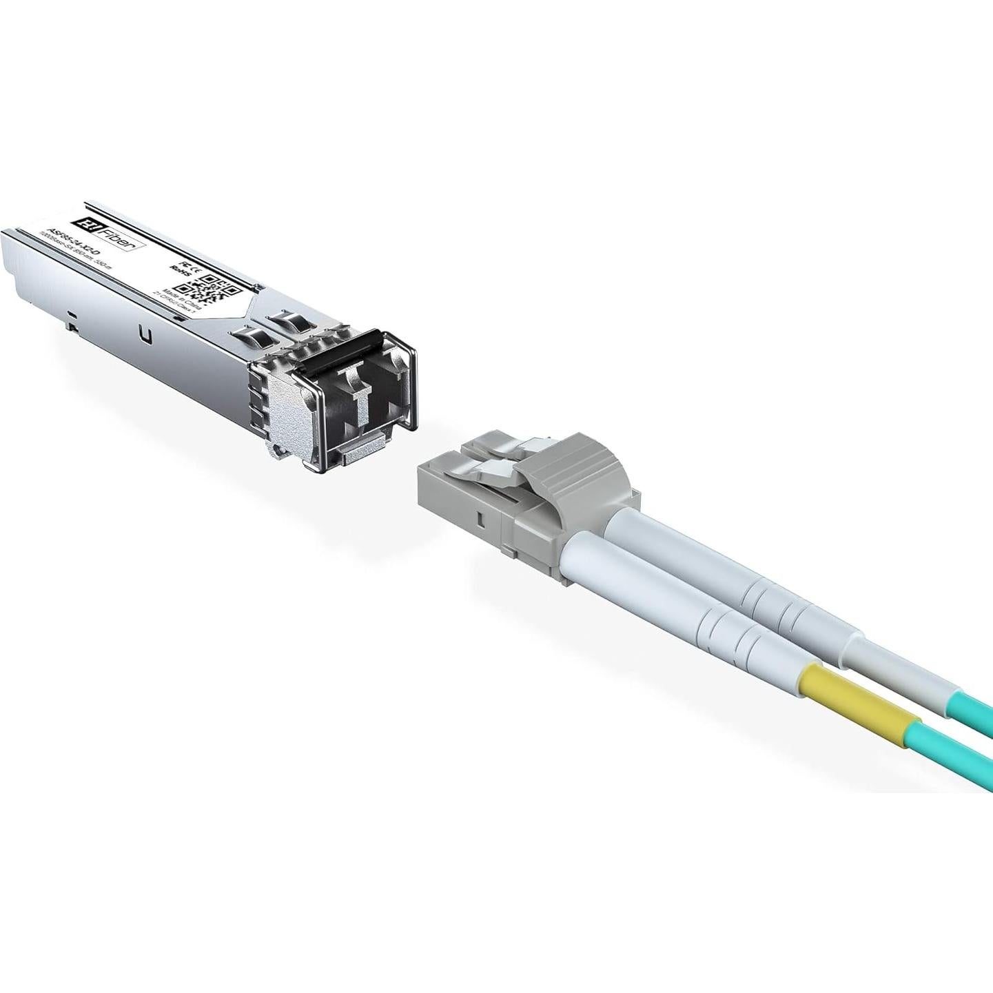 Módulo SFP H!Fiber 1.25G Multimodo 850nm 550m Paquete de 2