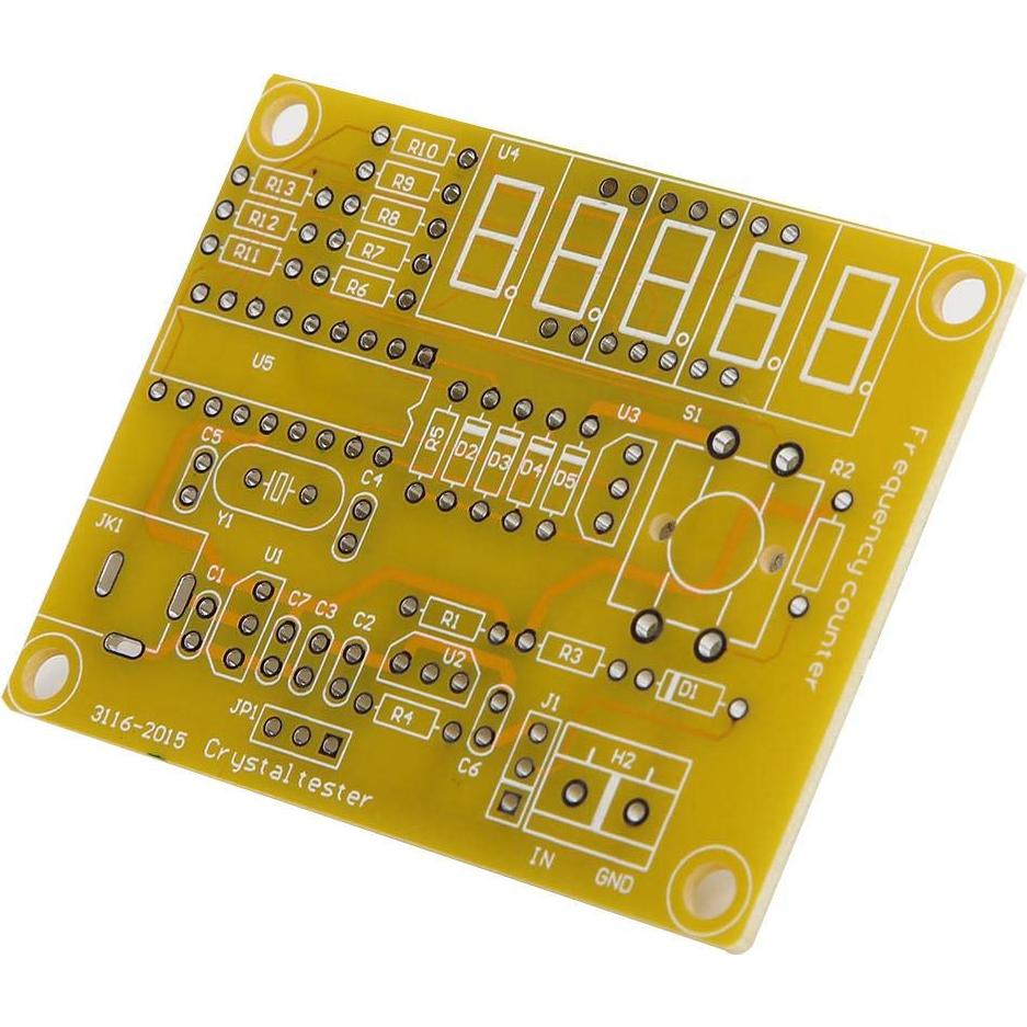 Medidor de Frecuencia DIY Walfront 1Hz-50MHz Precisión 5 Dígitos