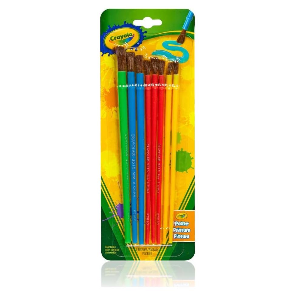 Juego de Pinceles Crayola para Niños 8 unidades Multicolor