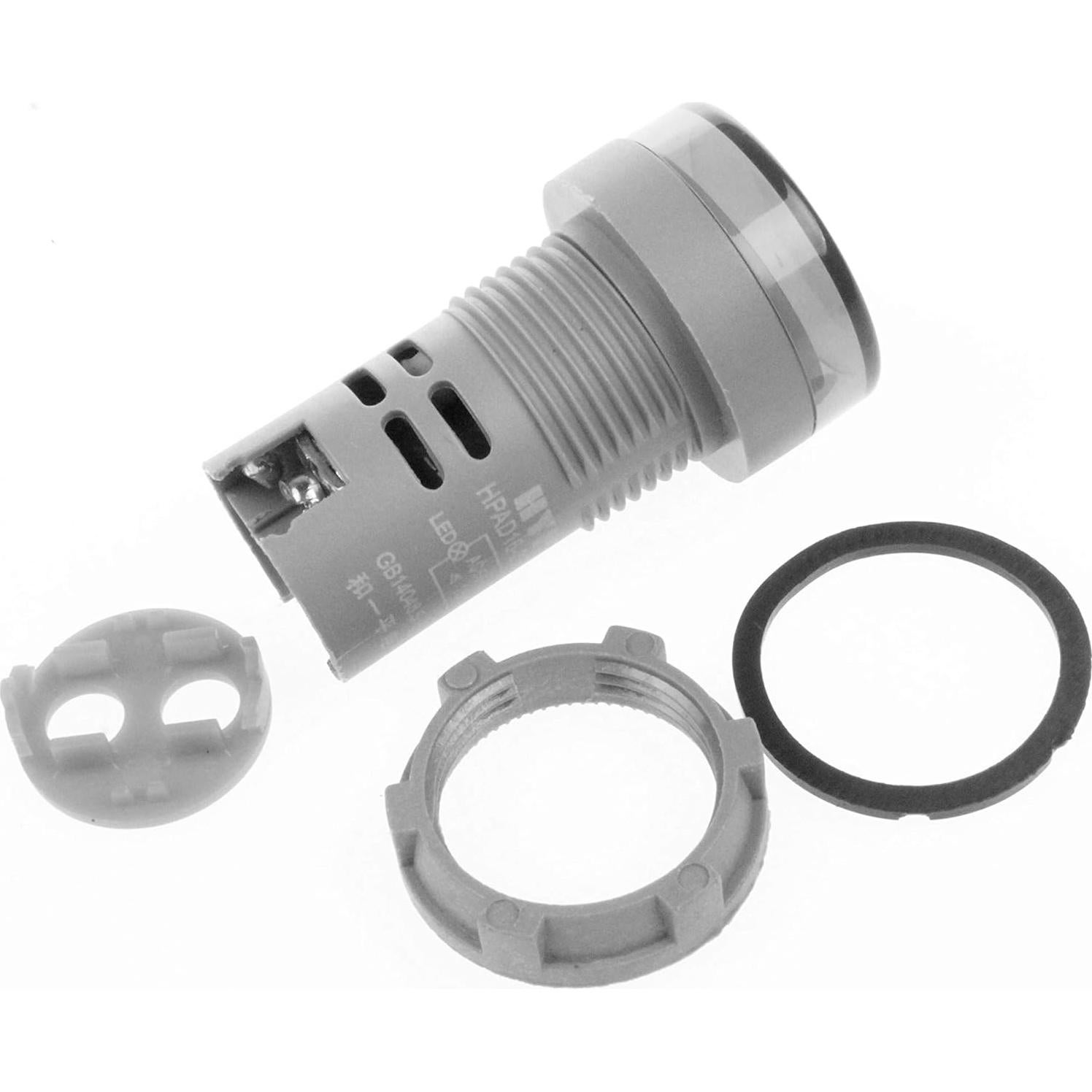 NOYITO Voltímetro Digital CA 80-500V LCD Paquete de 2 Azul