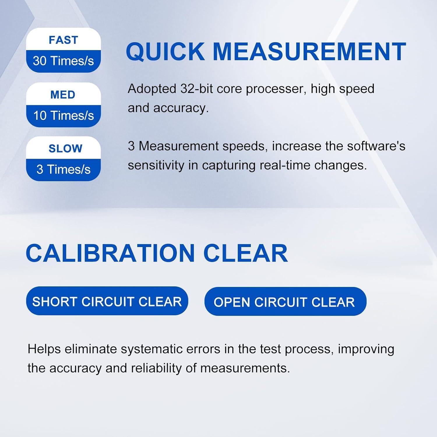 Medidor LCR Digital MATRIX MCR5200 40Hz-200kHz 0.1% USB