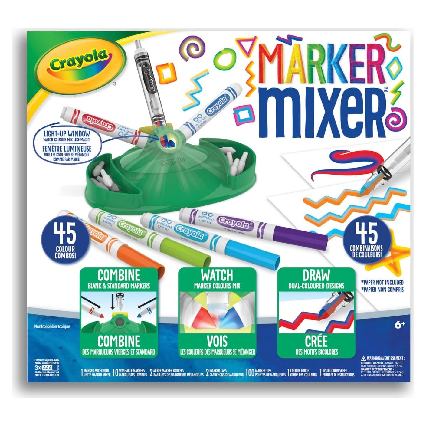 Mezclador de Marcadores Crayola - Kit de Arte para Niños