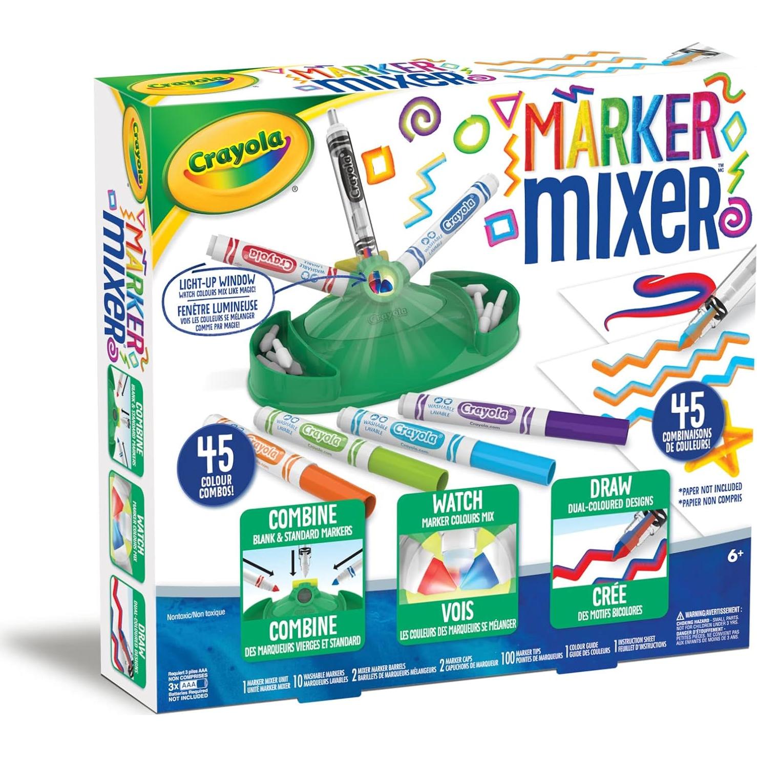 Mezclador de Marcadores Crayola - Kit de Arte para Niños