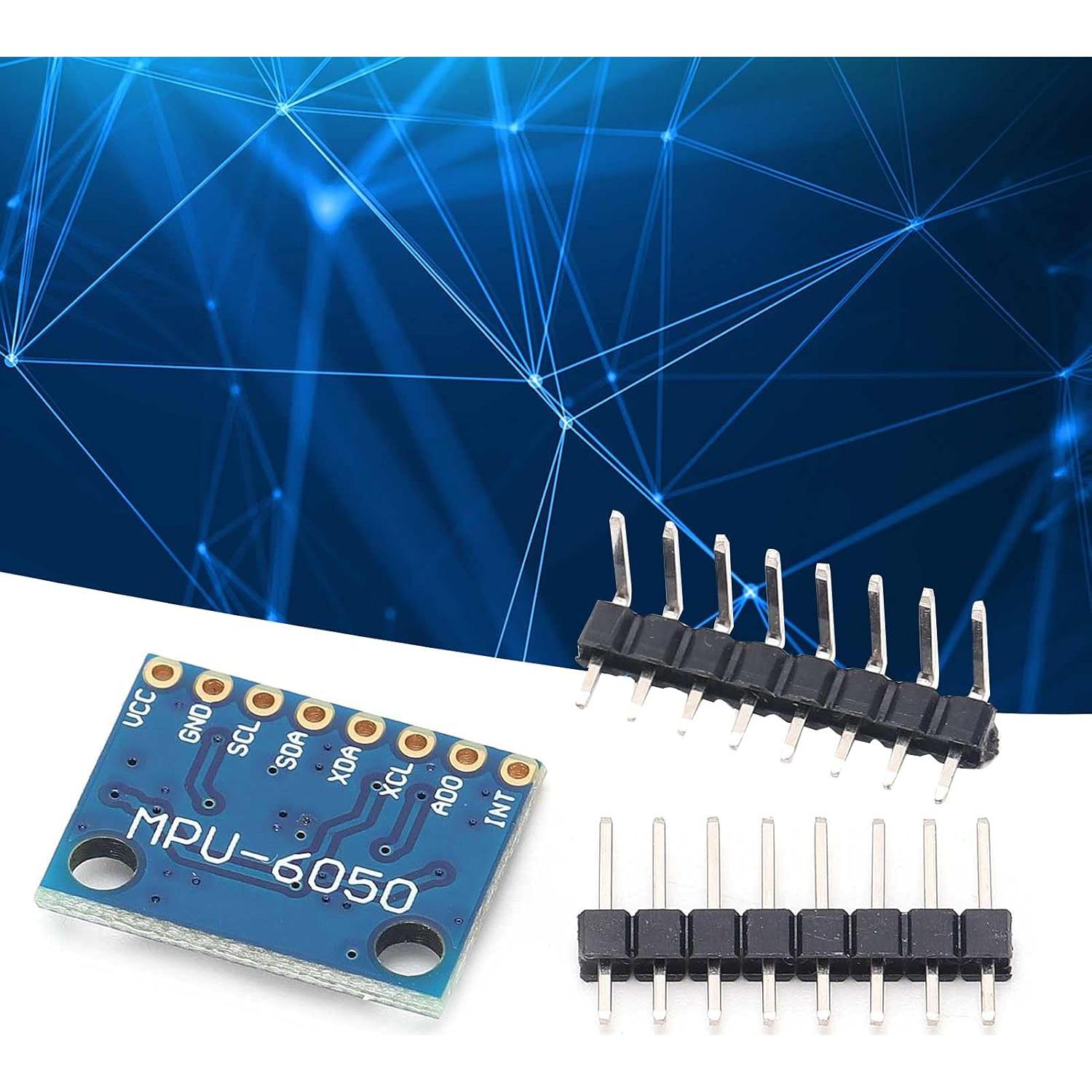 MPU6050 Module, Accelerometer Gyroscope Sensor Module PCB 3 Axes Gyro Sensors Accelerometer Board for Windows