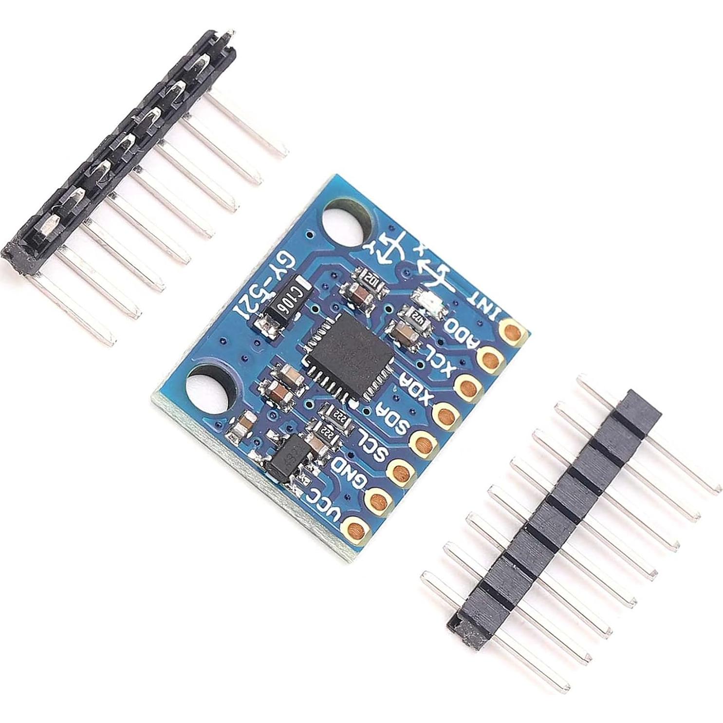 MPU6050 Module, Accelerometer Gyroscope Sensor Module PCB 3 Axes Gyro Sensors Accelerometer Board for Windows