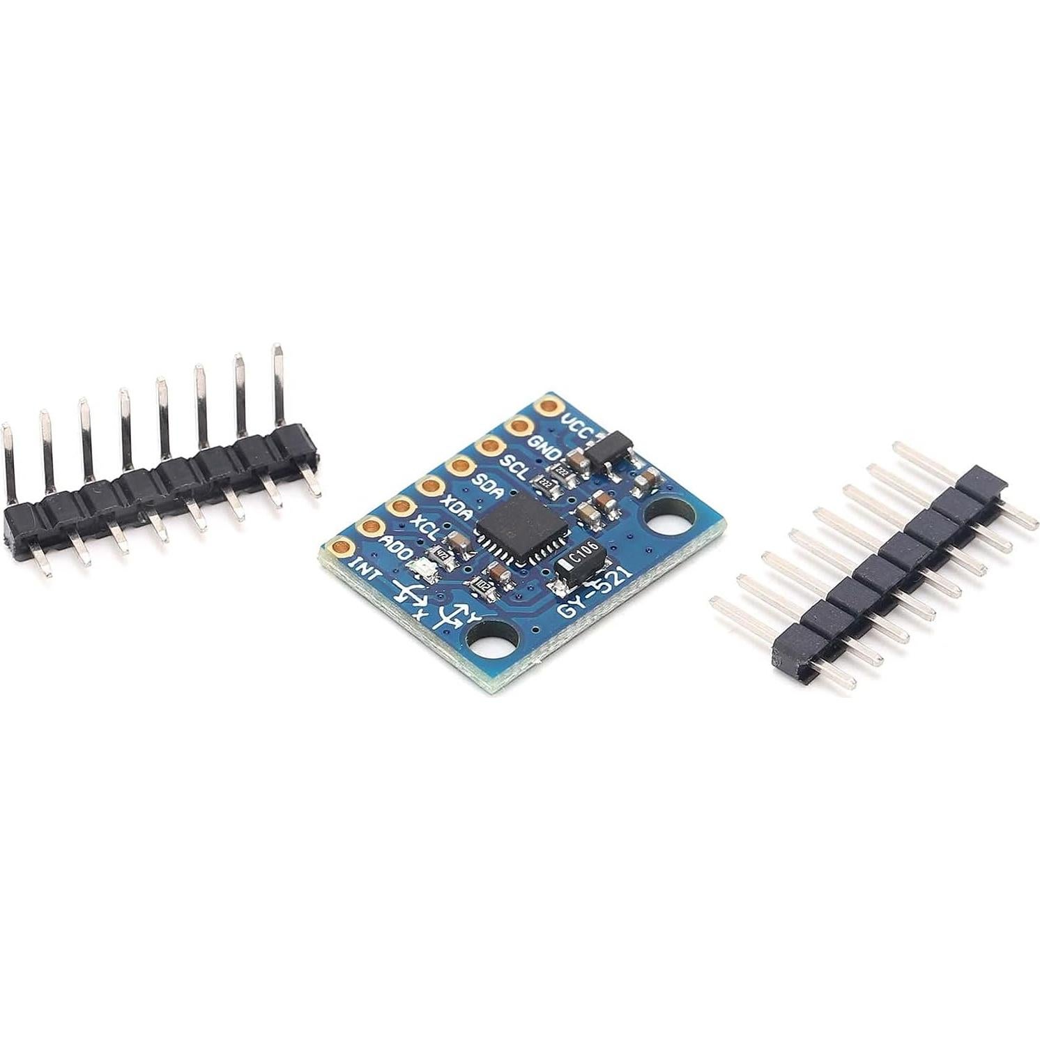 MPU6050 Module, Accelerometer Gyroscope Sensor Module PCB 3 Axes Gyro Sensors Accelerometer Board for Windows