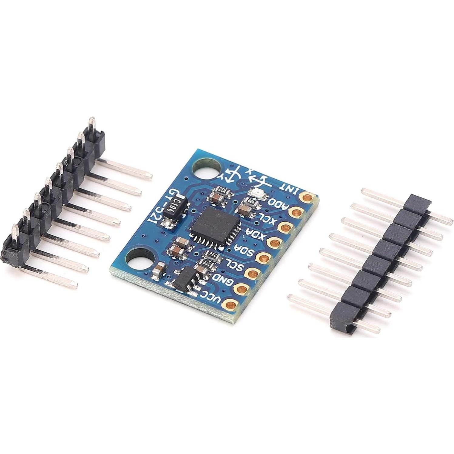 MPU6050 Module, Accelerometer Gyroscope Sensor Module PCB 3 Axes Gyro Sensors Accelerometer Board for Windows