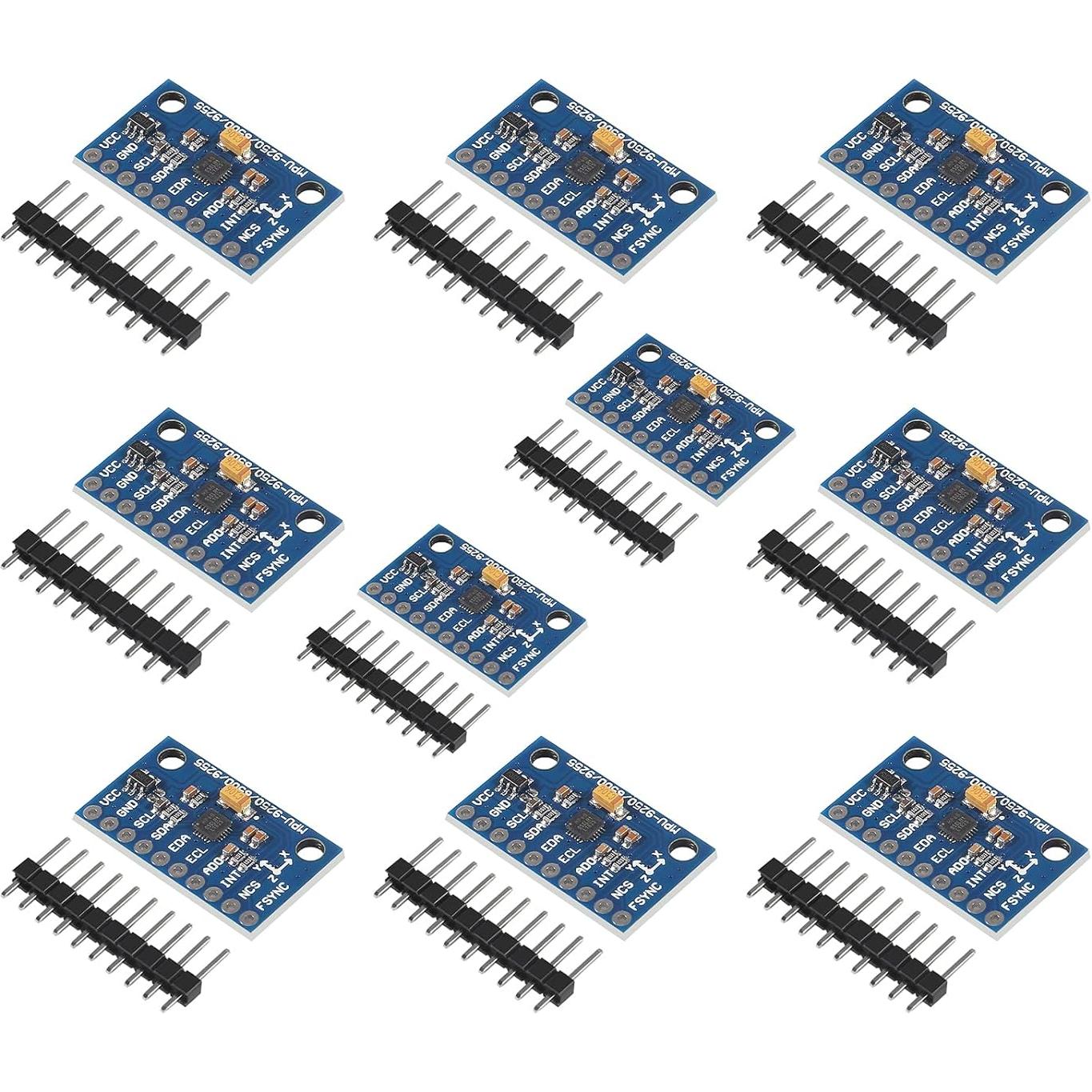 10PCS Módulo Sensor Giroscopio Acelerómetro MPU-6500 GY-6500