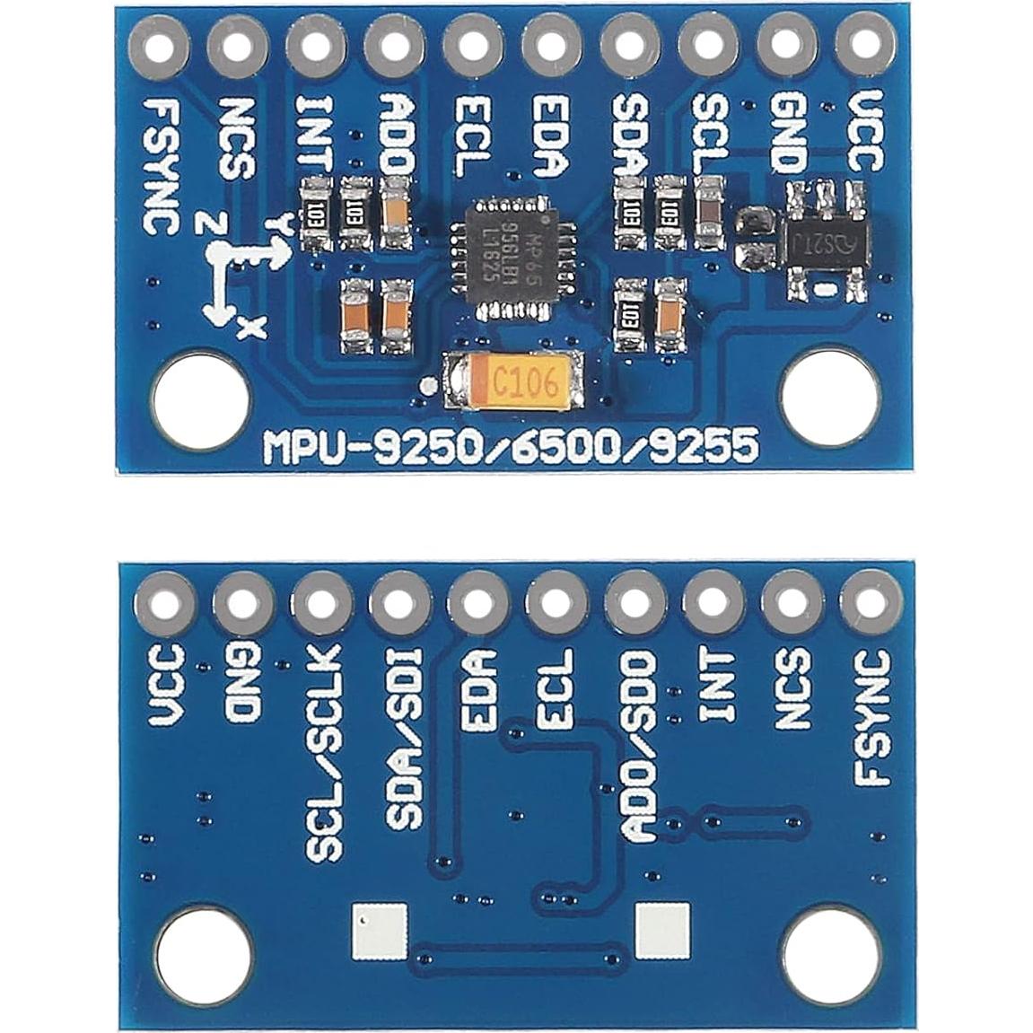 10PCS Módulo Sensor Giroscopio Acelerómetro MPU-6500 GY-6500