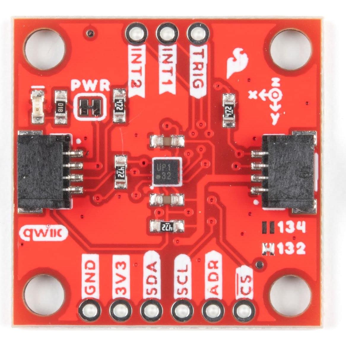 Acelerómetro Digital KX132 SparkFun 3 Ejes 16 bits Qwiic