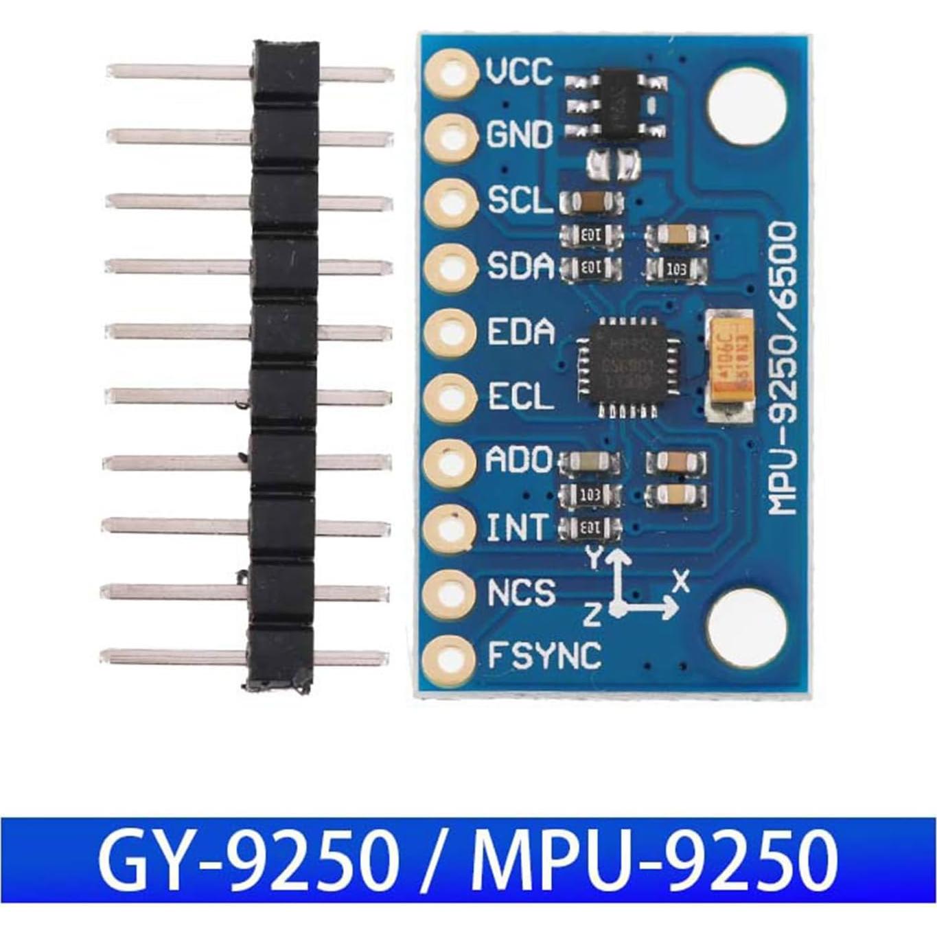 Módulo GY-9250 MPU9250 9 Ejes Giroscopio Acelerómetro Magnetómetro