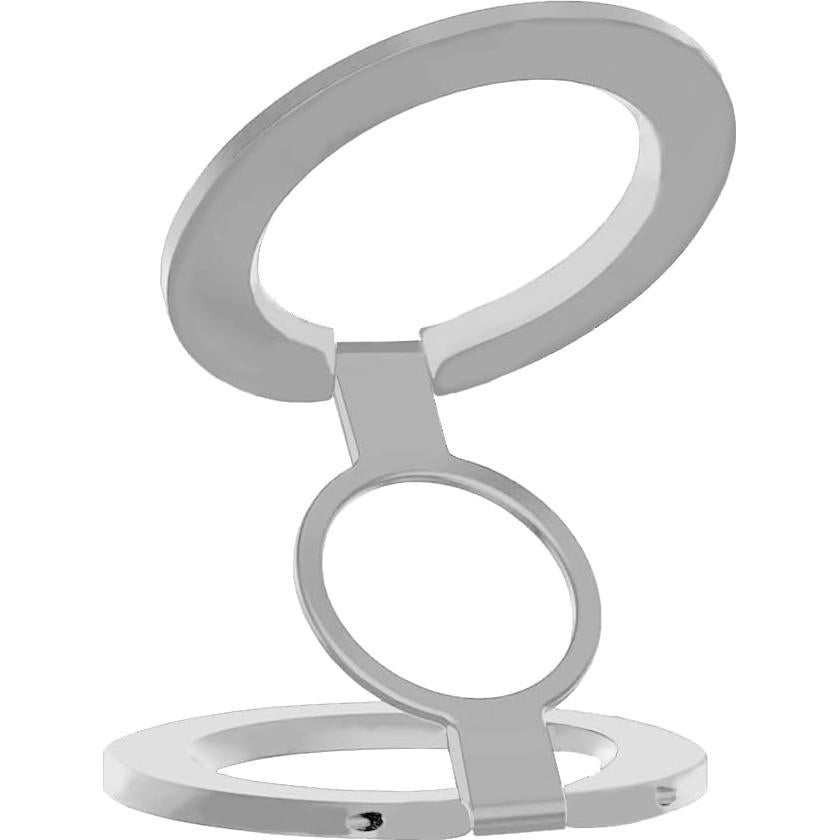 Soporte Magnético Doble Fonessary para Teléfonos Plateado
