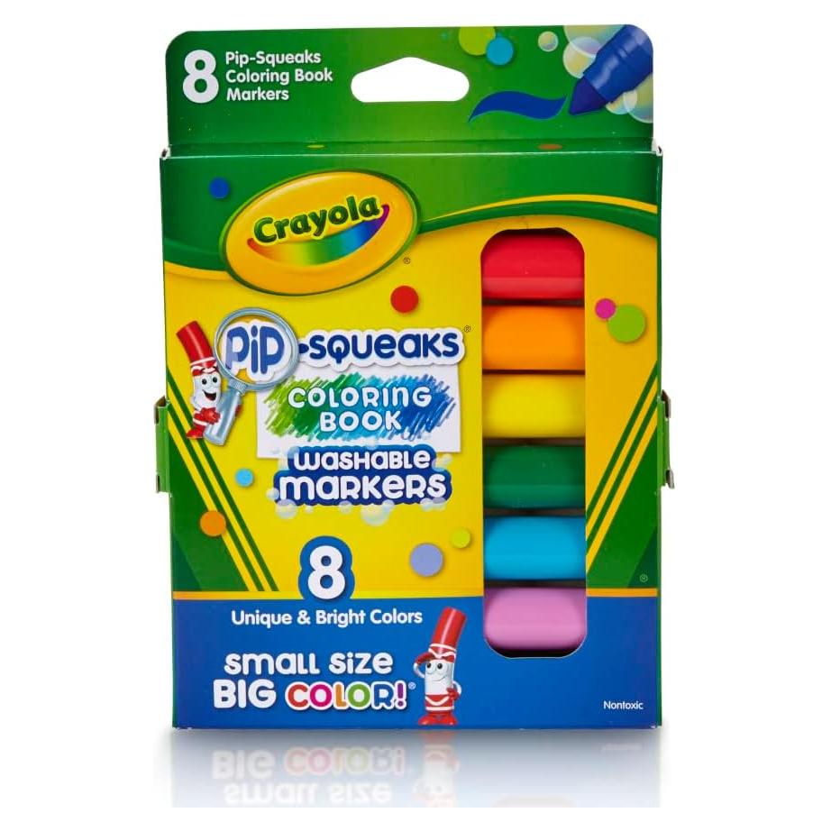 Marcadores Mini Lavables Crayola Pip Squeaks - 8 Colores