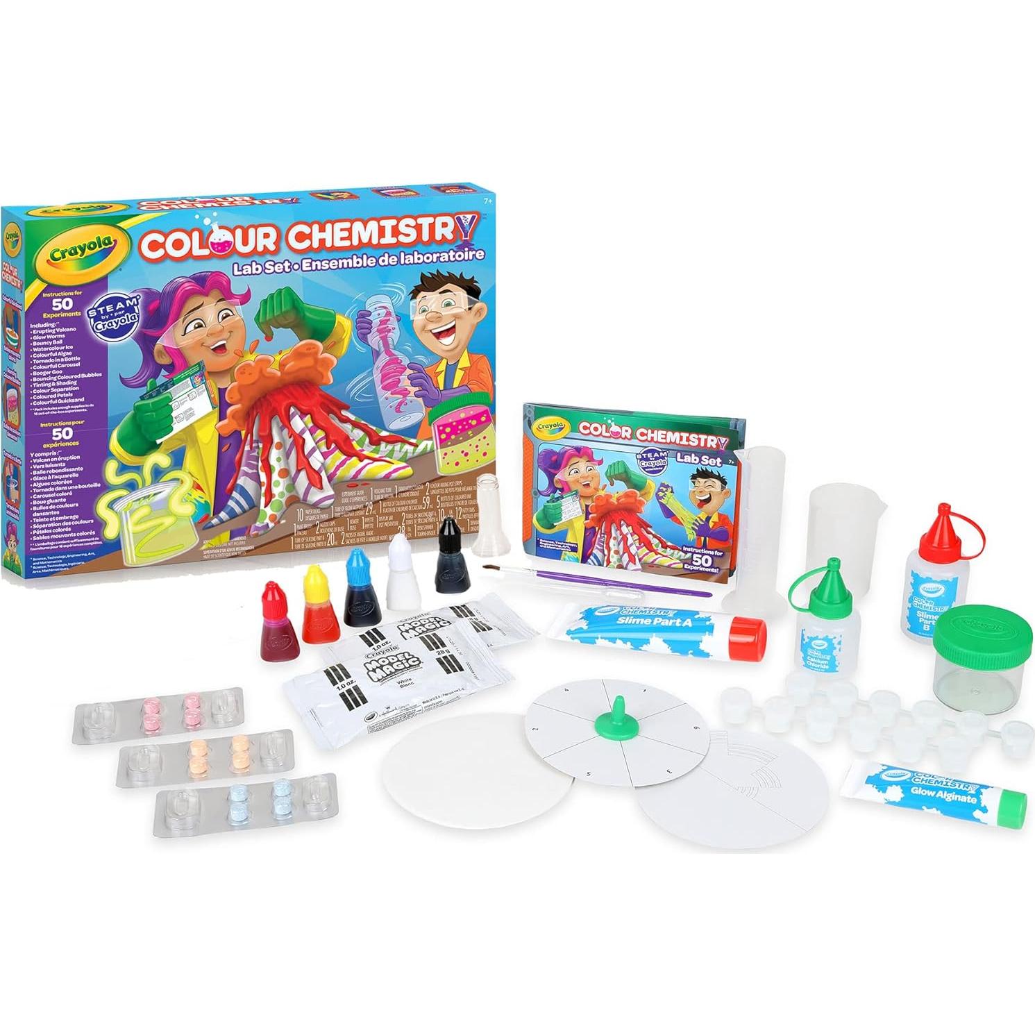 Juego de Química Crayola 37.59x6.03x27.94cm