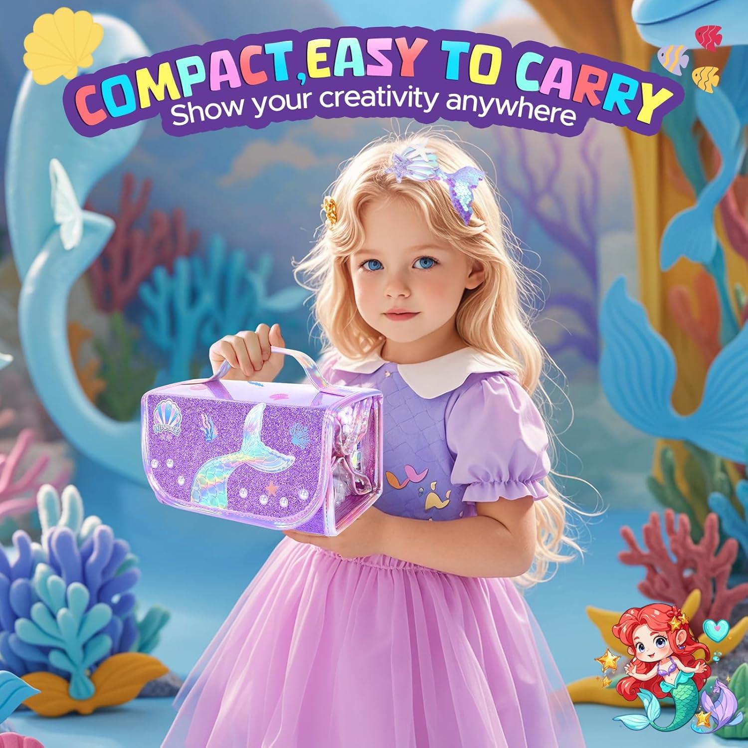 Juego de 70 Marcadores Lavables DreamyCandy Sirena