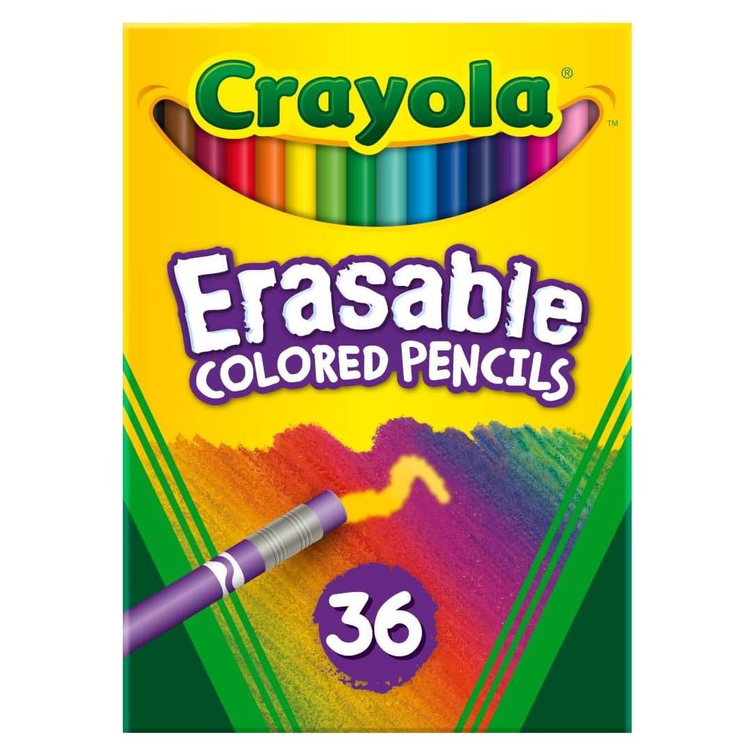 Lápices de Colores Borrables Crayola 36 Piezas para Niños