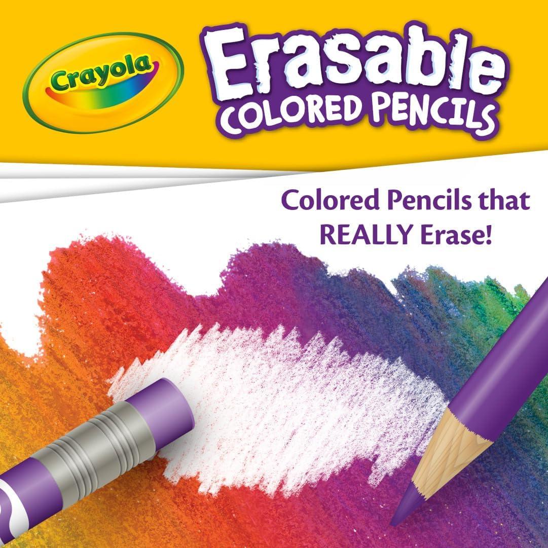 Lápices de Colores Borrables Crayola 36 Piezas para Niños