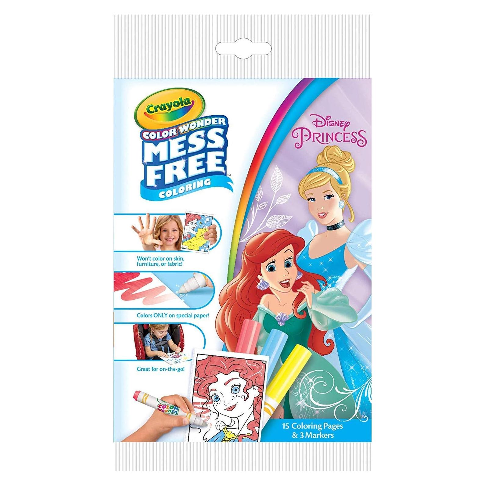 Páginas para Colorear Crayola Disney Princess 15 Páginas
