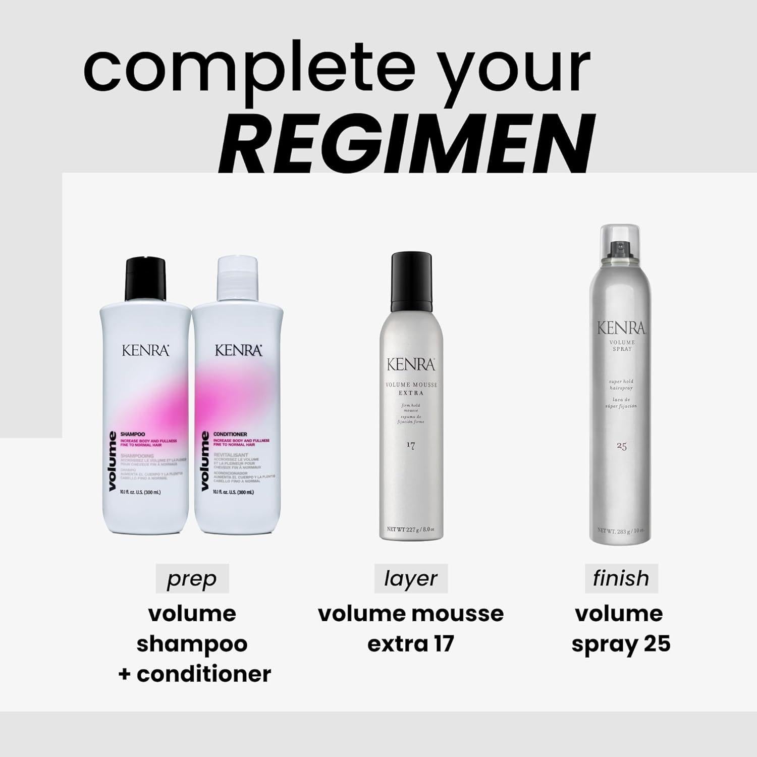 Spray Acabado Kenra Professional 25 | Fijación Fuerte 300ml