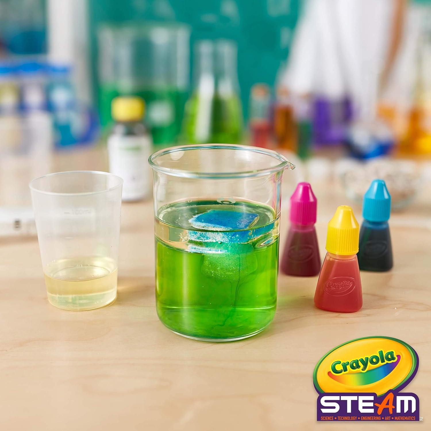 Kit de Ciencia Líquida Crayola 15 Experimentos Educativos