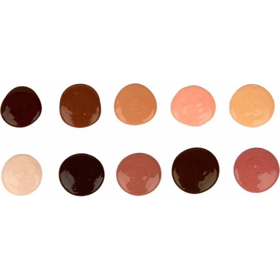 Set de Pintura Lavable Crayola Colores del Mundo - 10 Botellas 59 ml