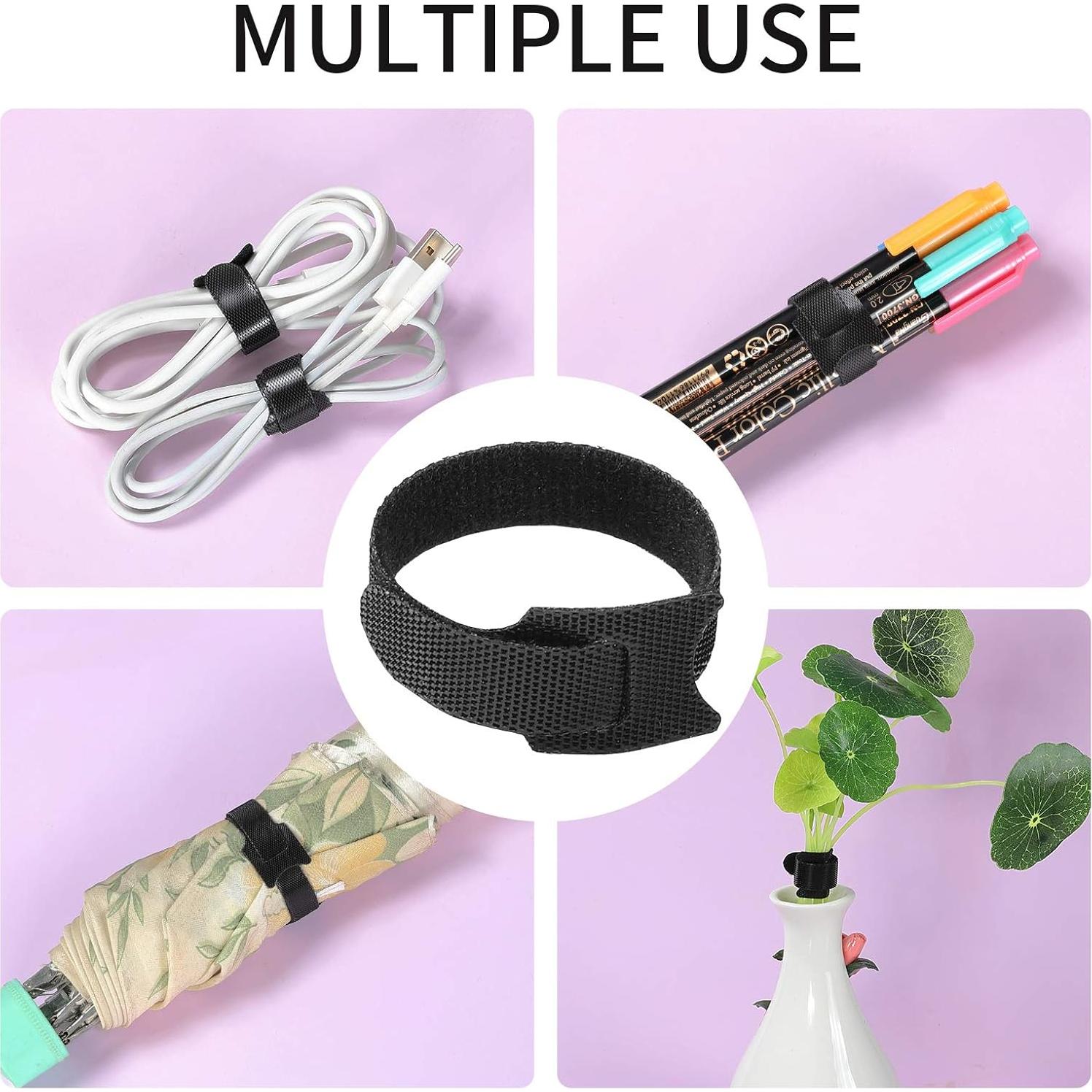 Cintas de Sujeción BALABALA 100 Pcs 15,24 cm Negra