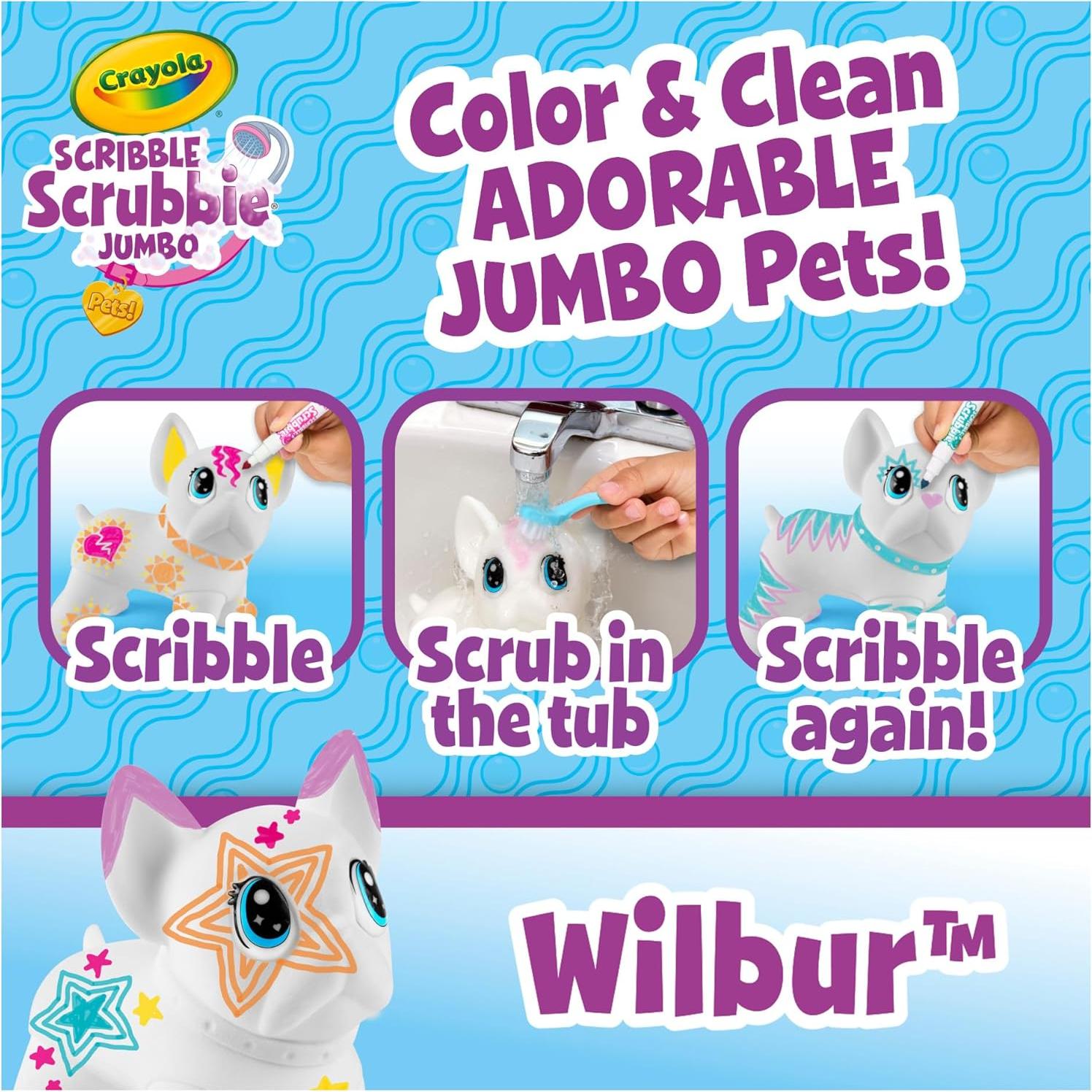 Scribble Scrubbie Jumbo Pet