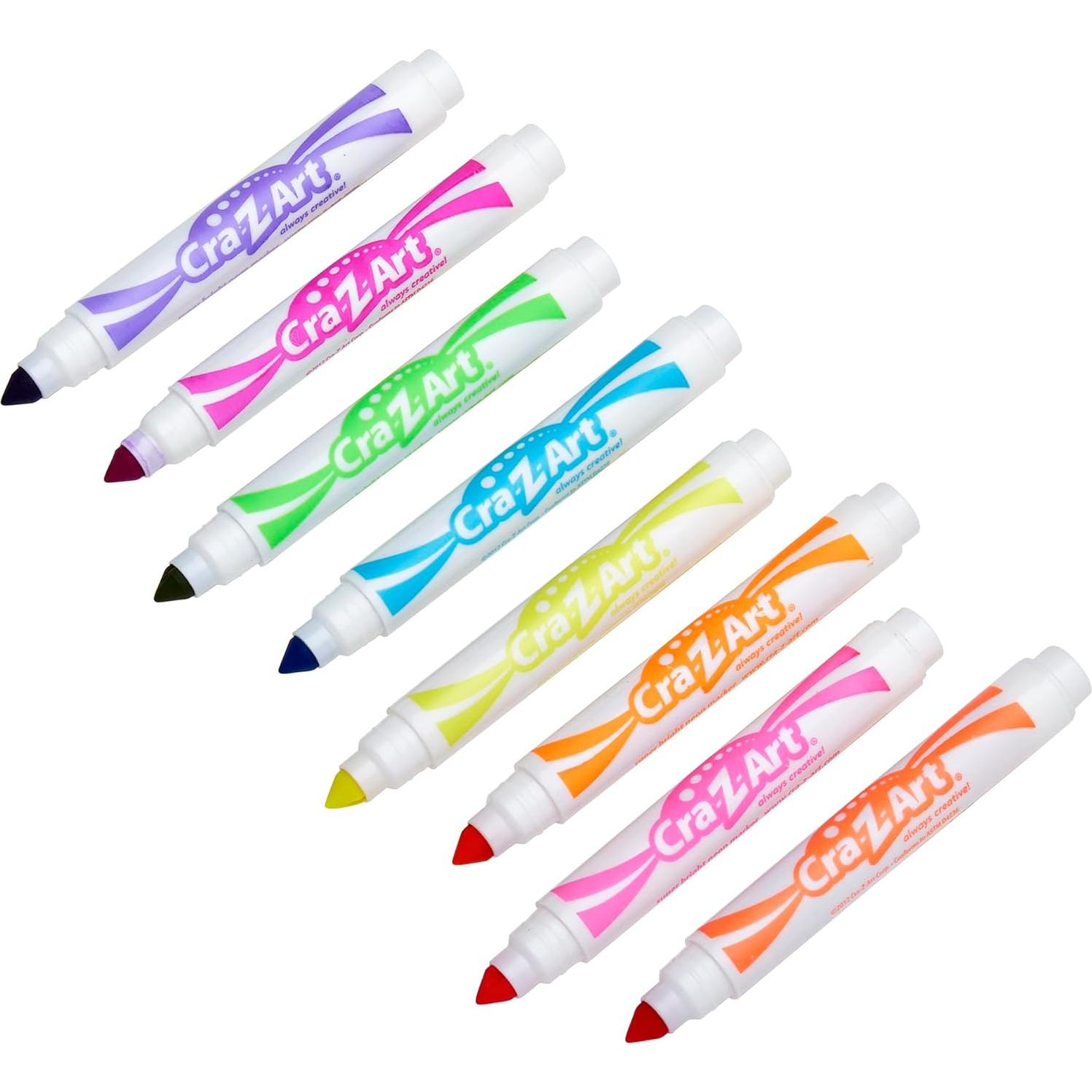 Marcadores Anchos Neon Cra-Z-Art 8 Colores A Base de Agua