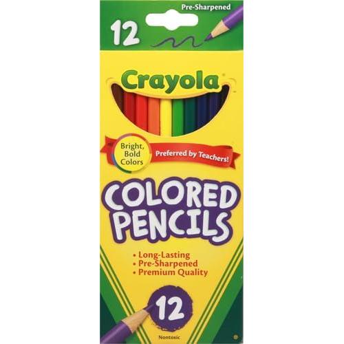 Lápices de Colores Crayola 12 Colores Pre-afilados