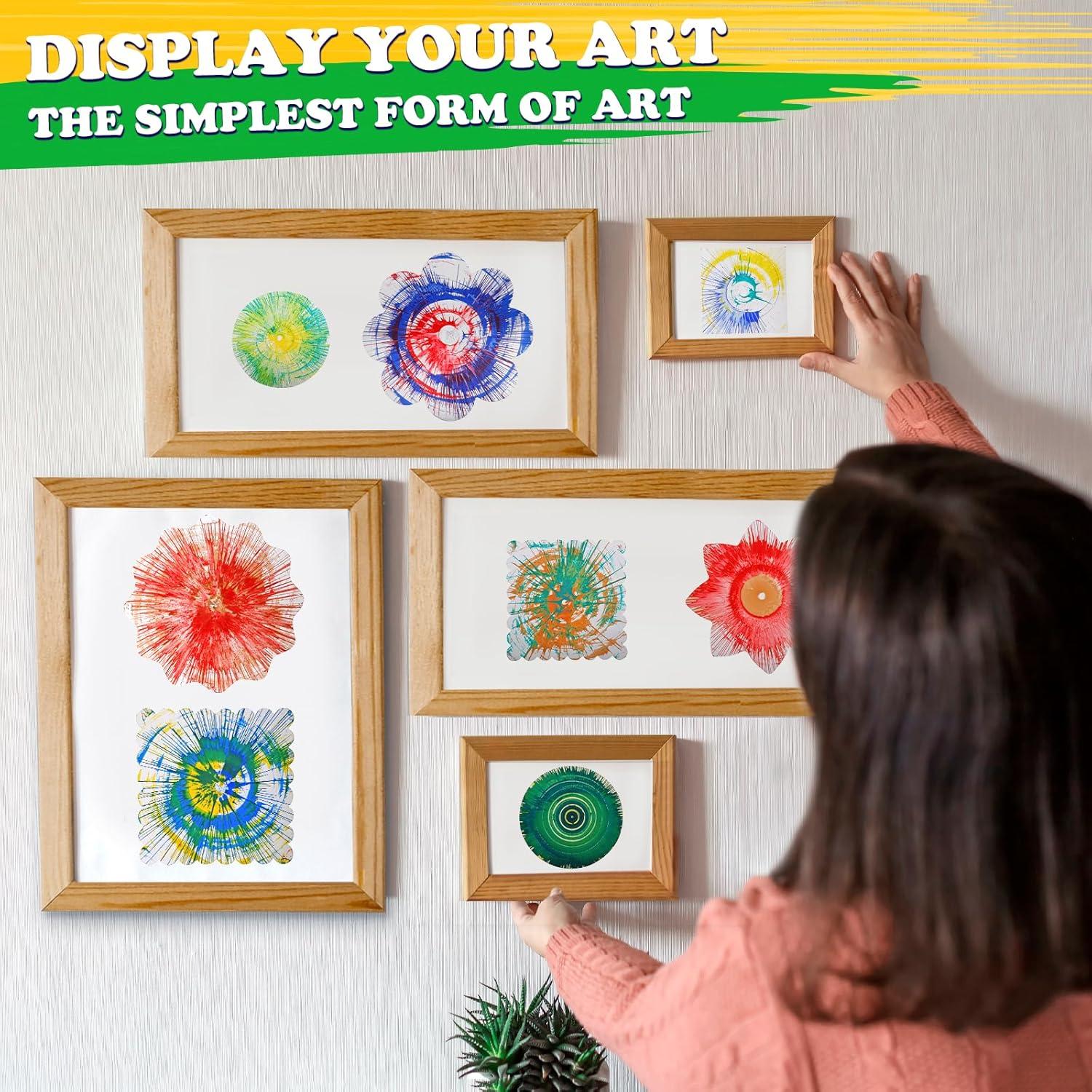 Kit de Pintura Giratoria TingingYuli para Niños 6-12 Años