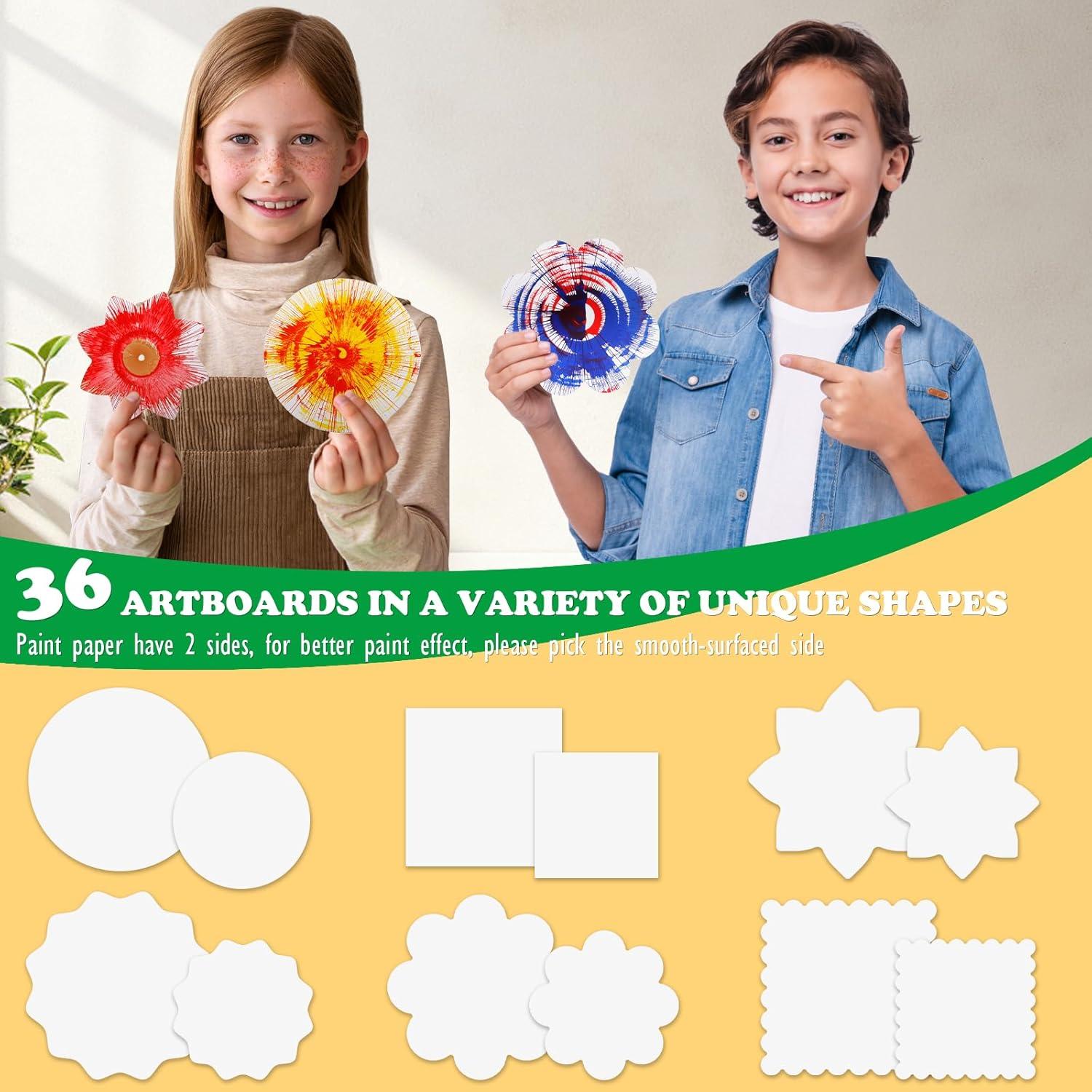 Kit de Pintura Giratoria TingingYuli para Niños 6-12 Años