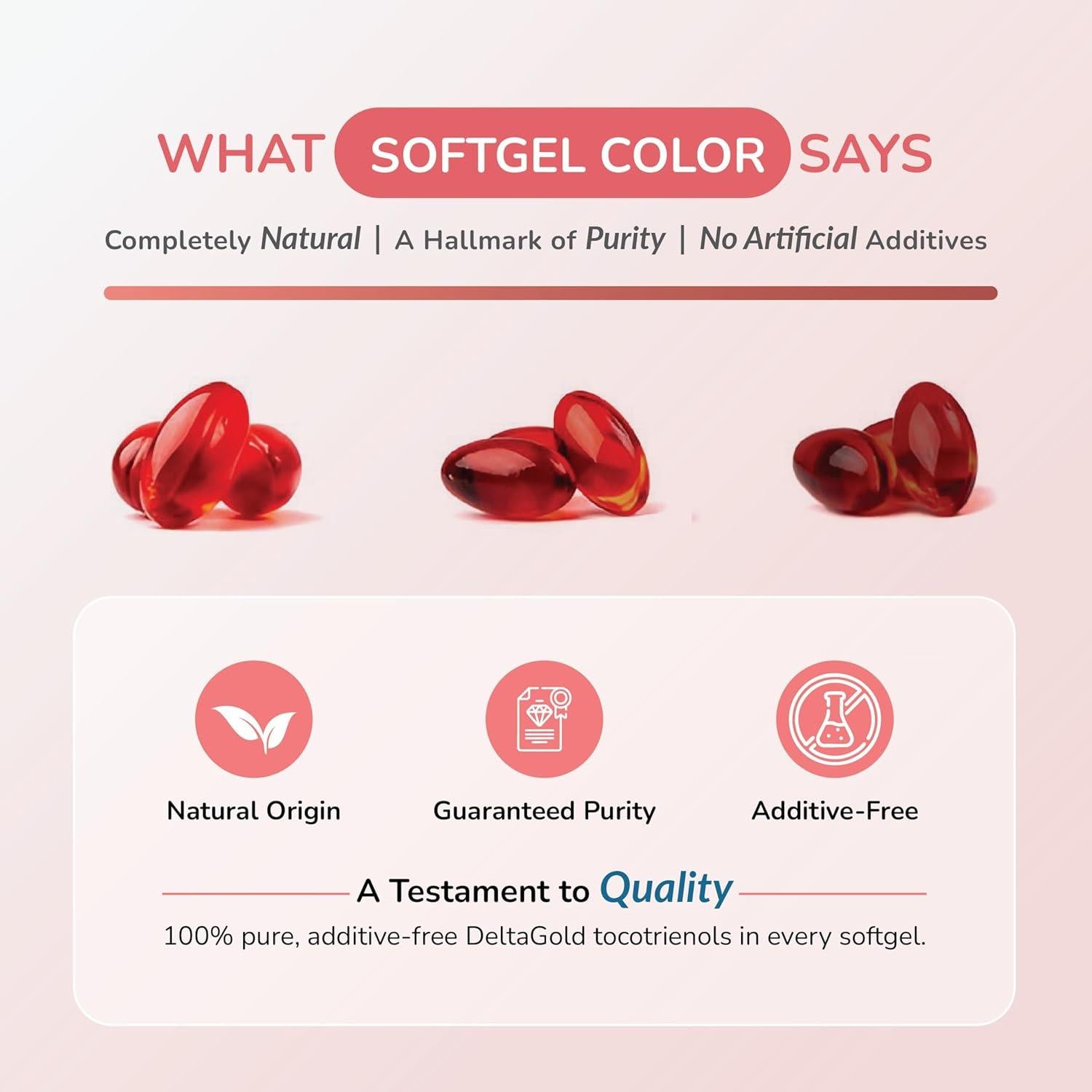 Vitamina E Tocotrienoles 125mg Wellness Extract 30 Cápsulas Blandas