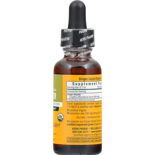 Extracto Líquido de Jengibre Orgánico Herb Pharm 30 ml