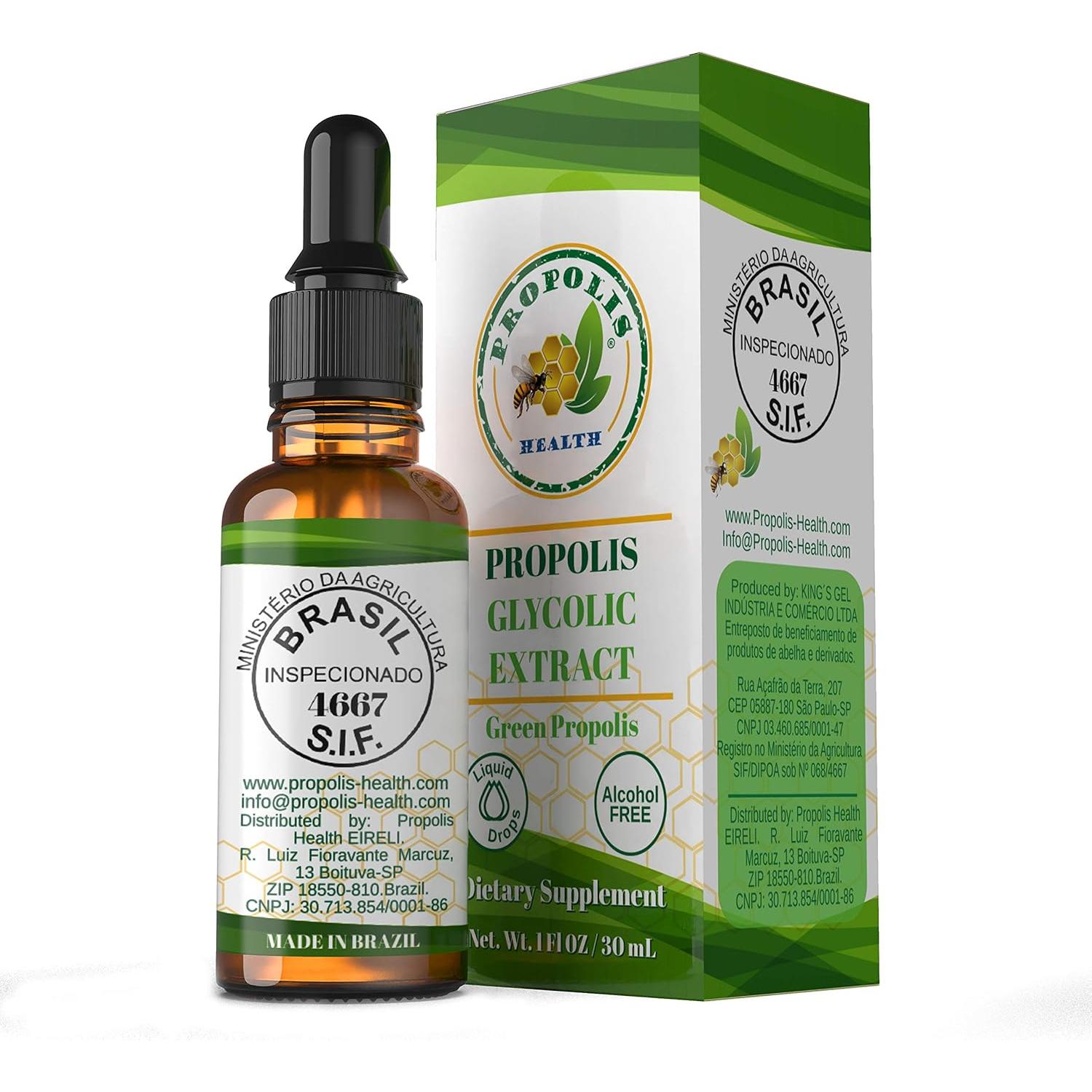 Extracto Líquido de Propóleos Verdes Kings Gel 100g - Sin Alcohol