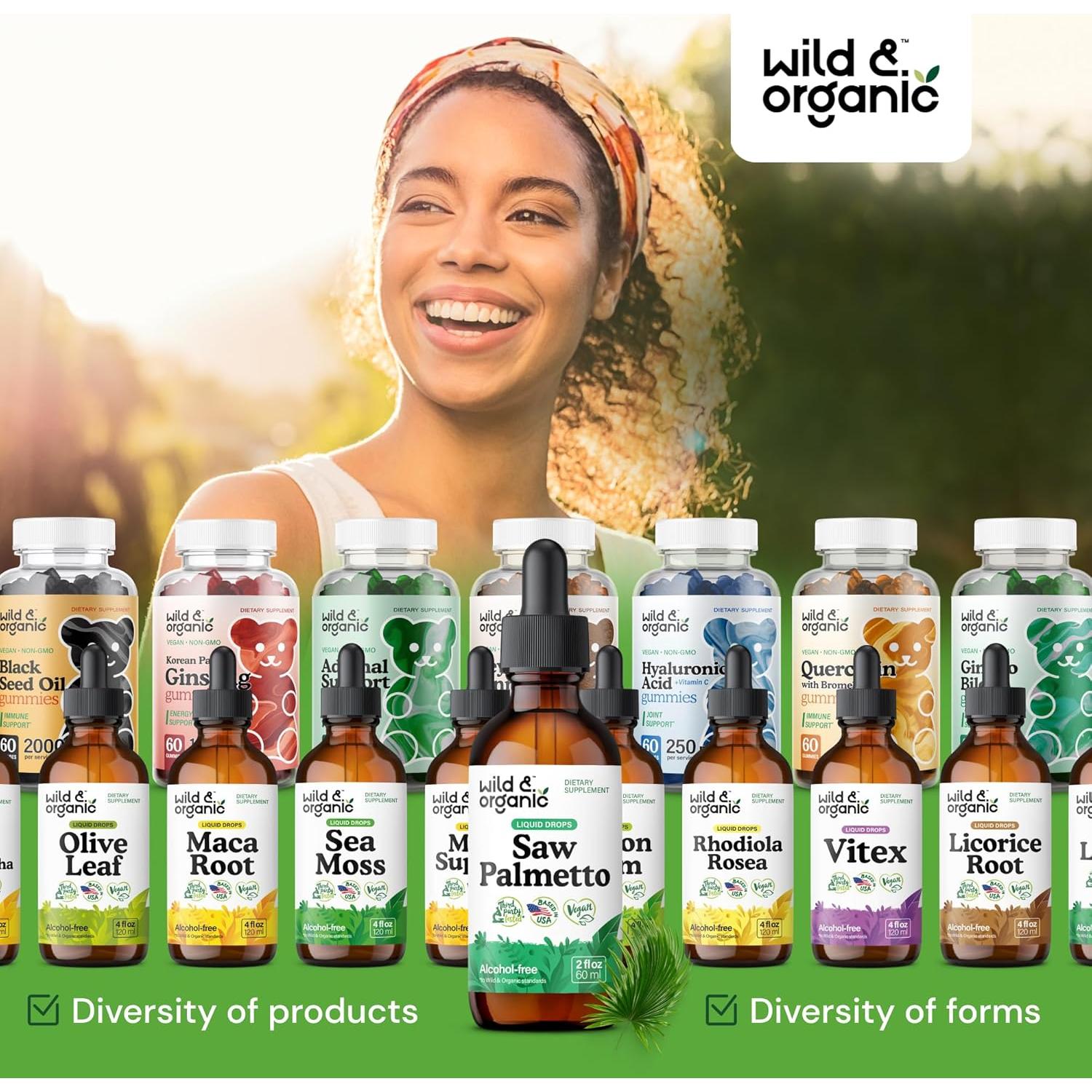 Extracto de Palma Enana Silvestre 60 ml - Soporte Urinario Vegano