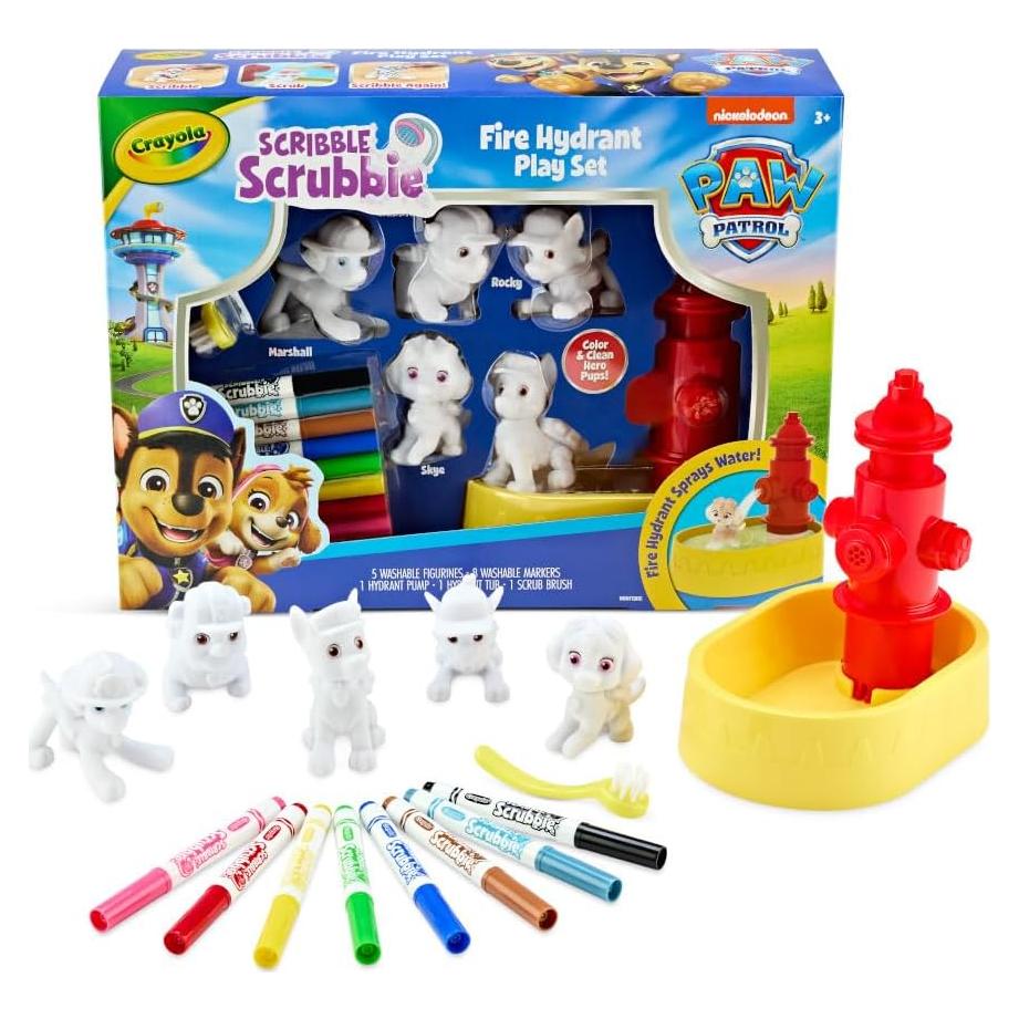 Crayola Scribble Scrubbies PAW Patrol Set Creativo 5 Figuras