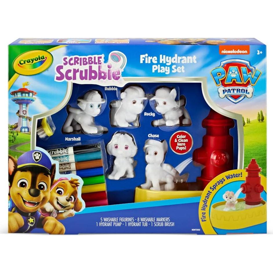 Crayola Scribble Scrubbies PAW Patrol Set Creativo 5 Figuras
