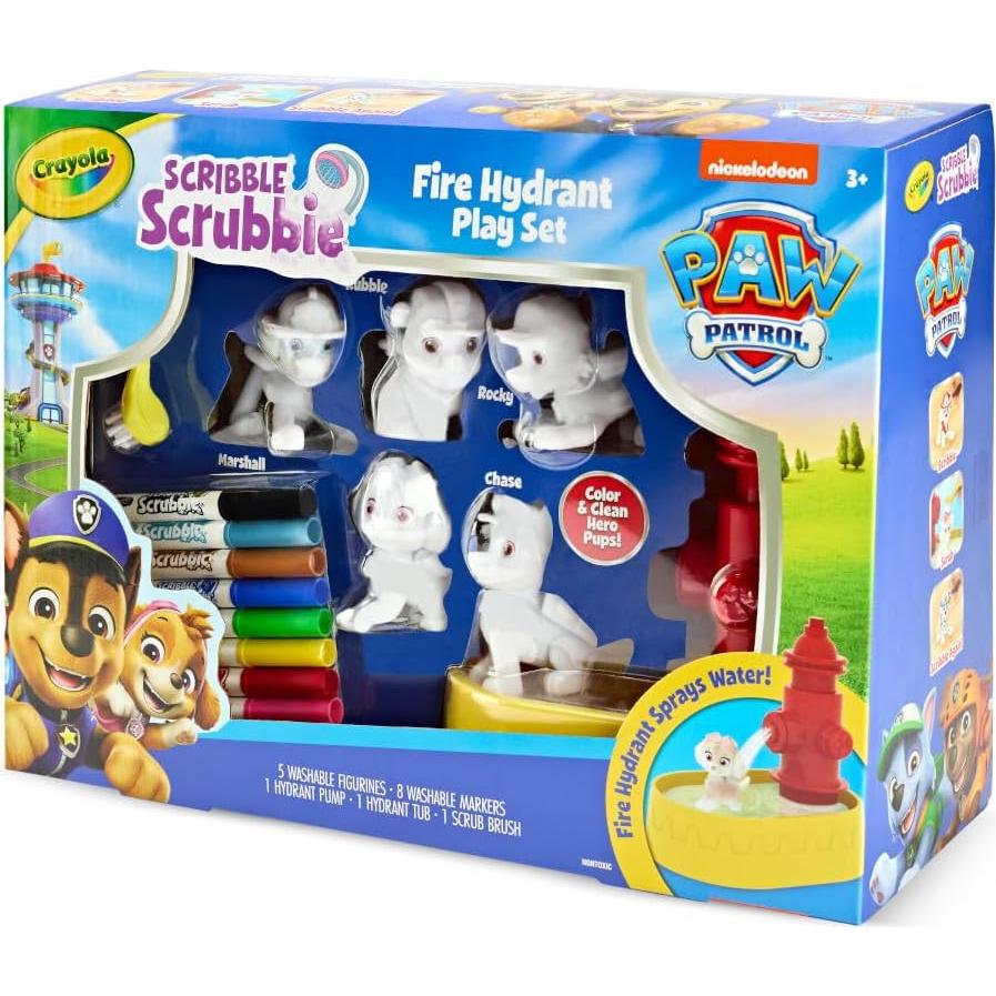 Crayola Scribble Scrubbies PAW Patrol Set Creativo 5 Figuras