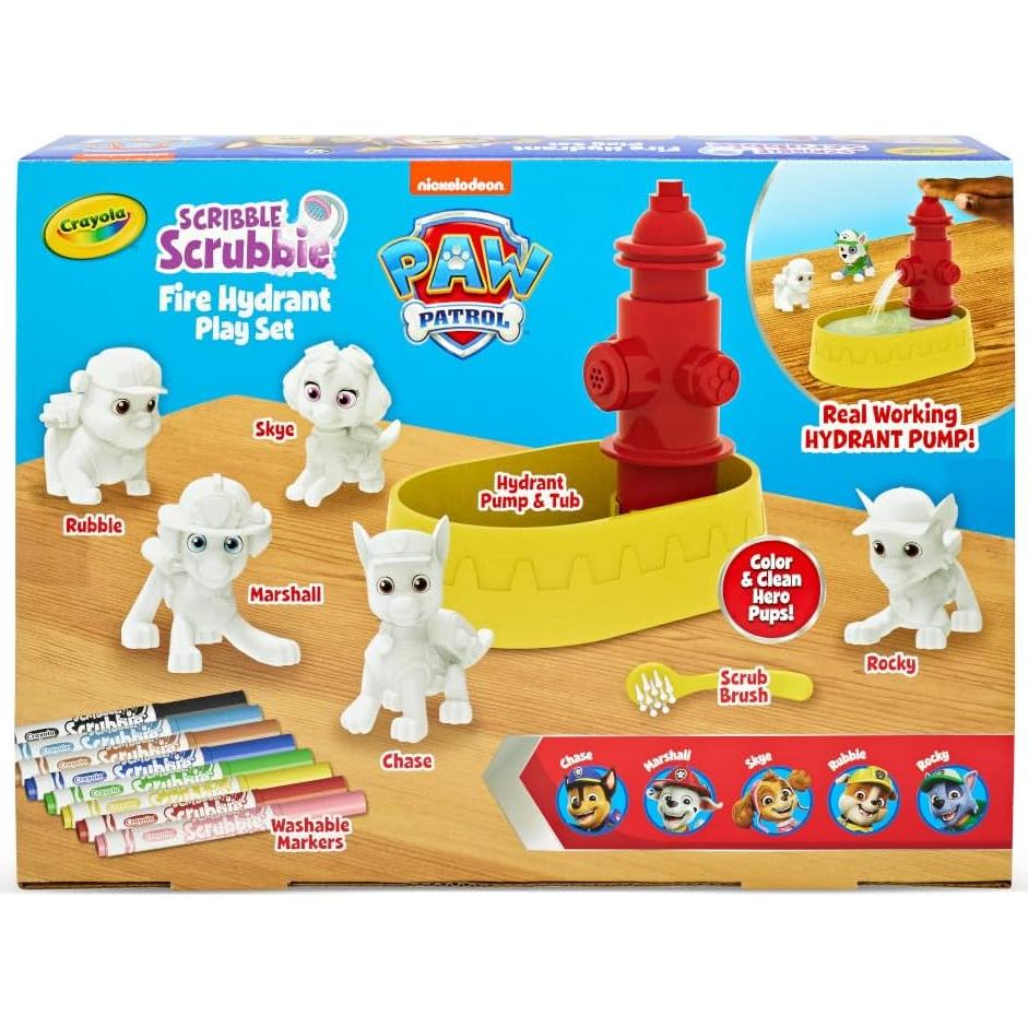Crayola Scribble Scrubbies PAW Patrol Set Creativo 5 Figuras