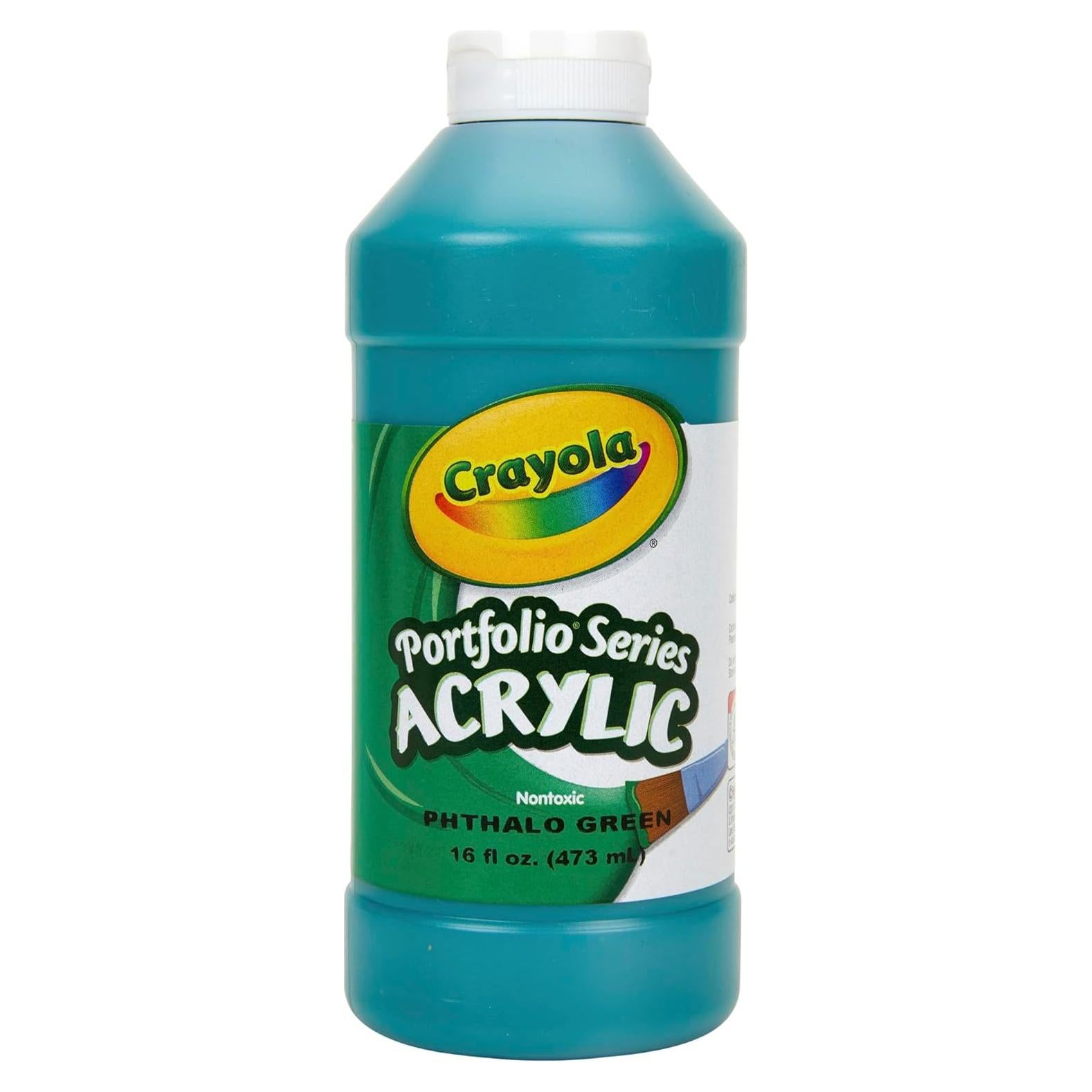 Pintura Acrílica Crayola Verde Ftalocianina 473 ml
