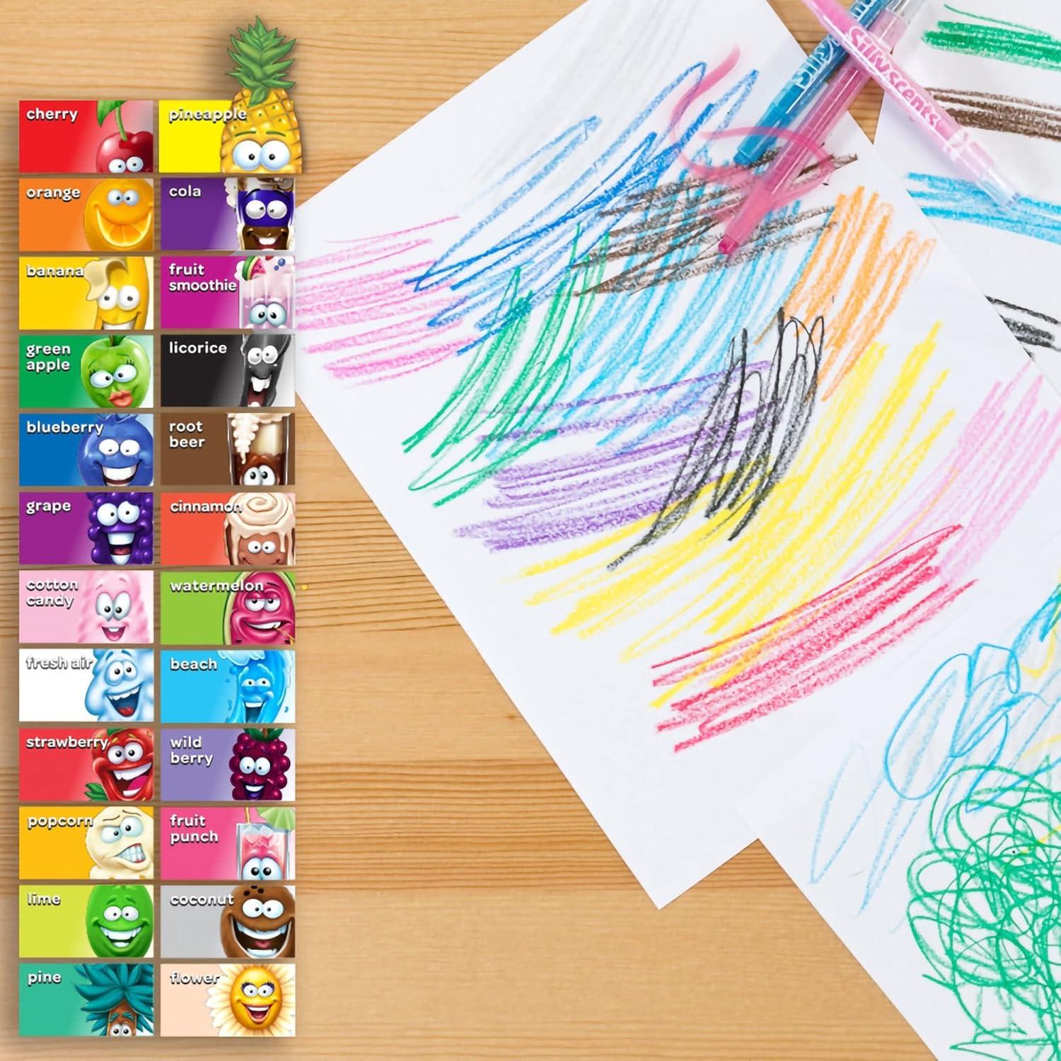 Crayola Crayones Aromáticos Silly Scents 24 Colores