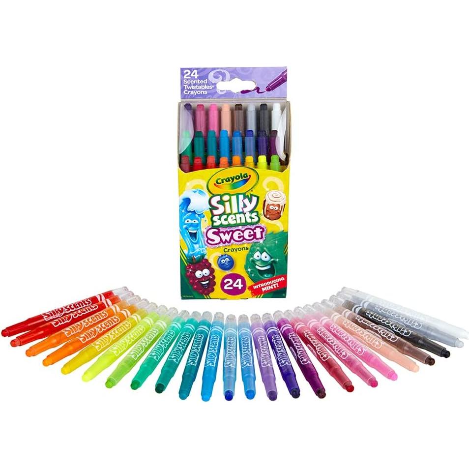 Crayola Crayones Aromáticos Silly Scents 24 Colores