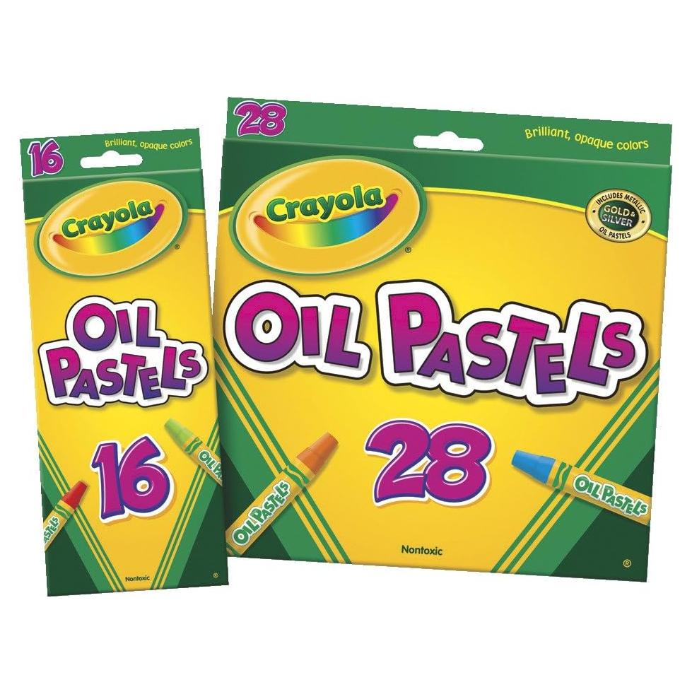 Oil Pastels-28/Pkg