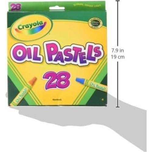 Oil Pastels-28/Pkg